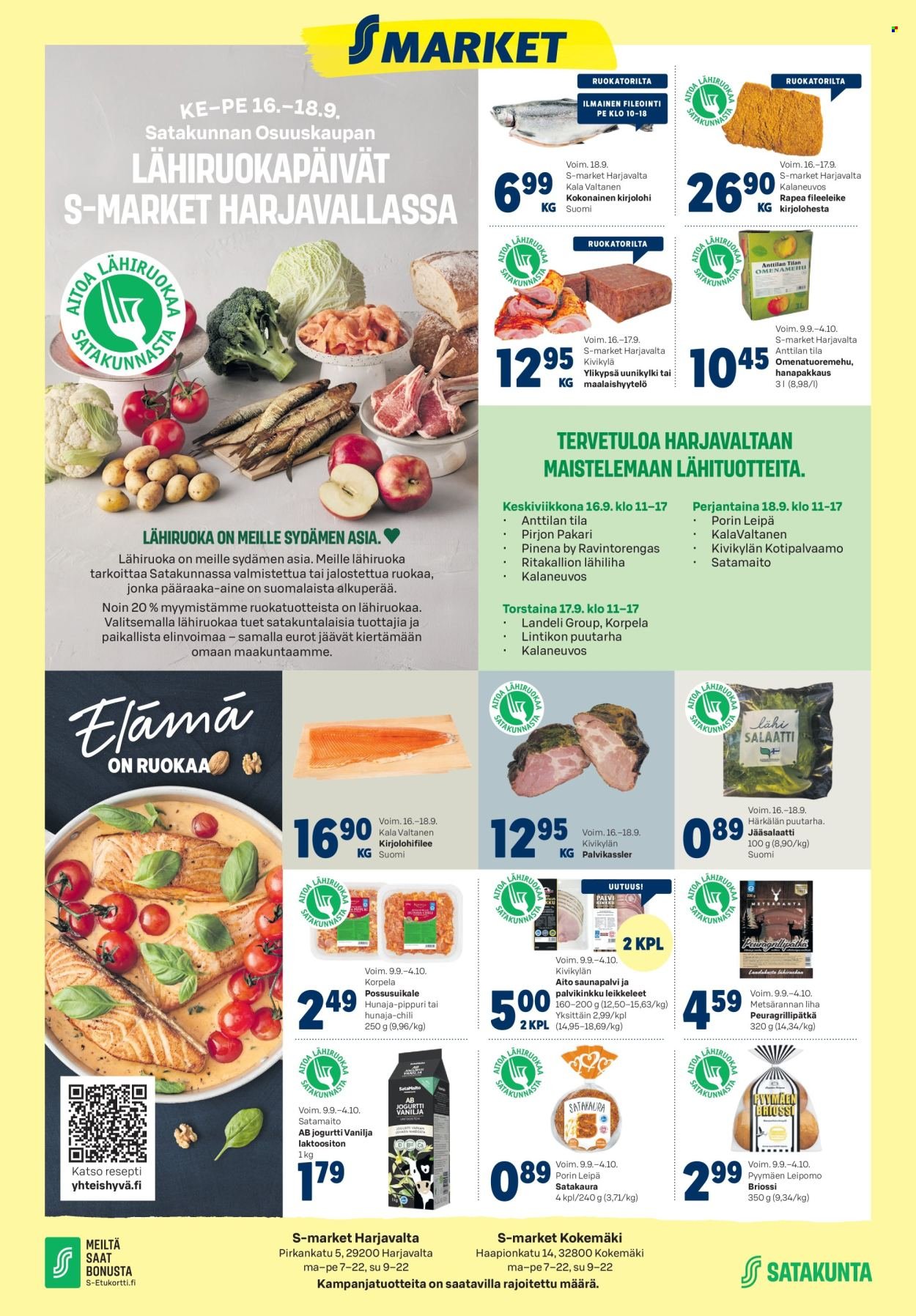 S-MARKET tarjoukset - Alkaen KE 16.9.2026
