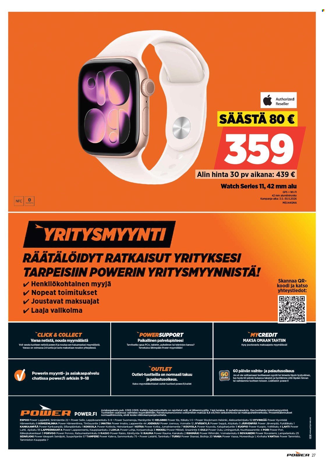 POWER tarjoukset - Toukokuu 2026