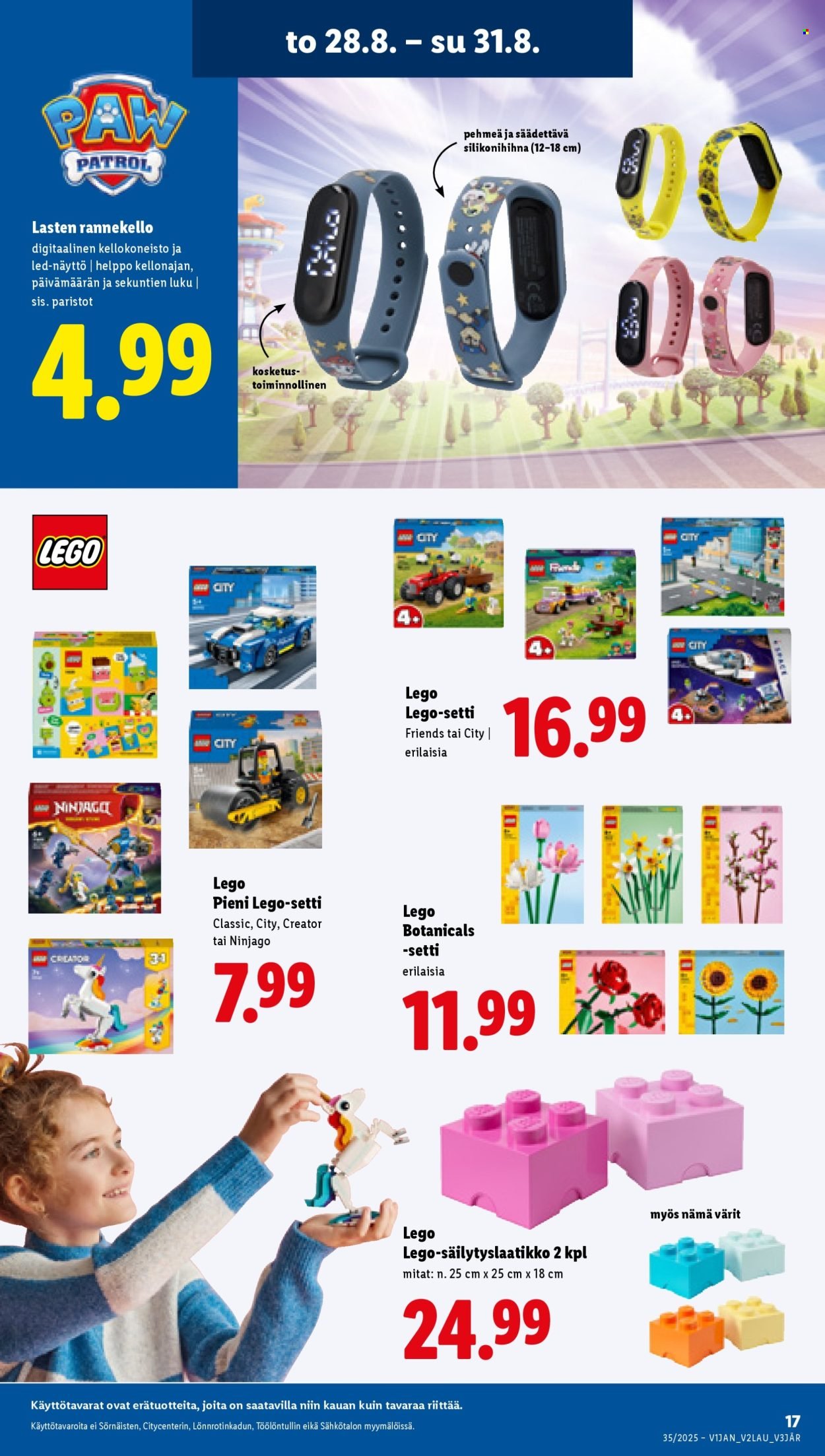 LIDL tarjoukset - Alkaen TO 28.8.2025 (2025-08-28 - 2025-09-03)