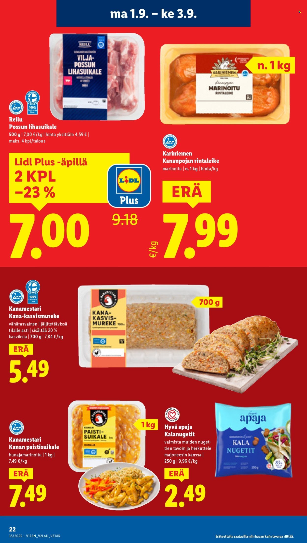 LIDL tarjoukset - Alkaen TO 28.8.2025 (2025-08-28 - 2025-09-03)