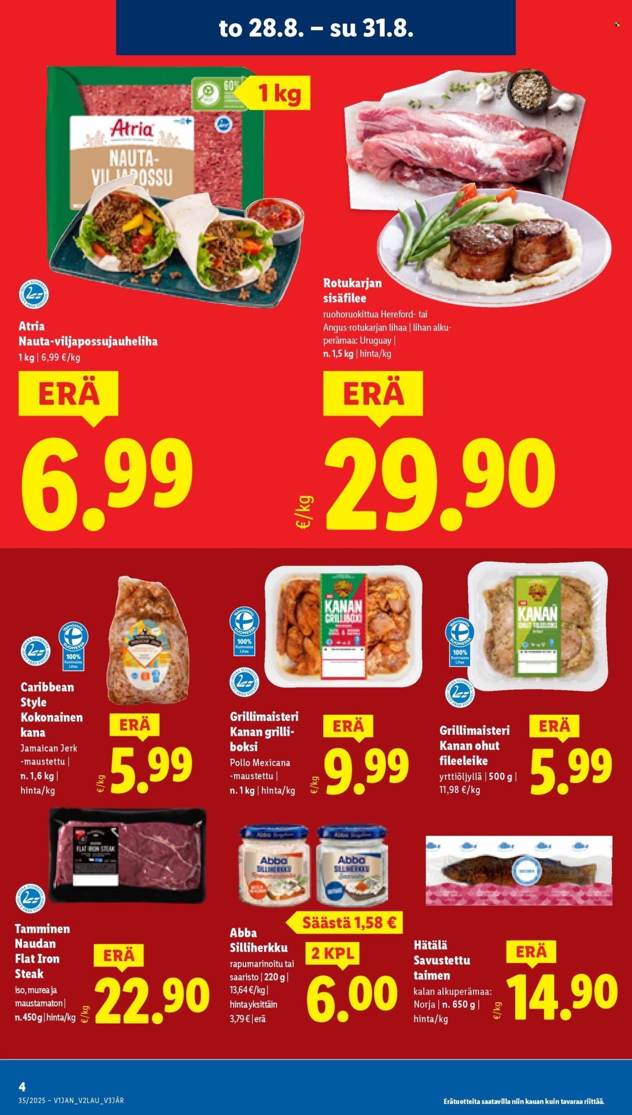 LIDL tarjoukset - Alkaen TO 28.8.2025 (2025-08-28 - 2025-09-03)