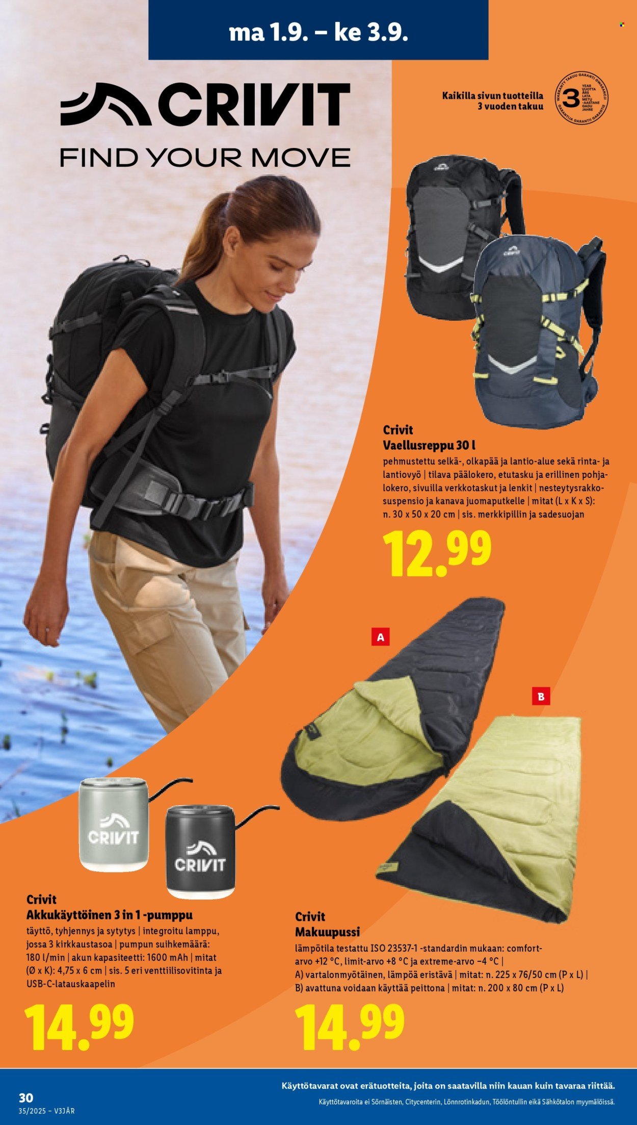 LIDL tarjoukset - Alkaen TO 28.8.2025 (2025-08-28 - 2025-09-03)