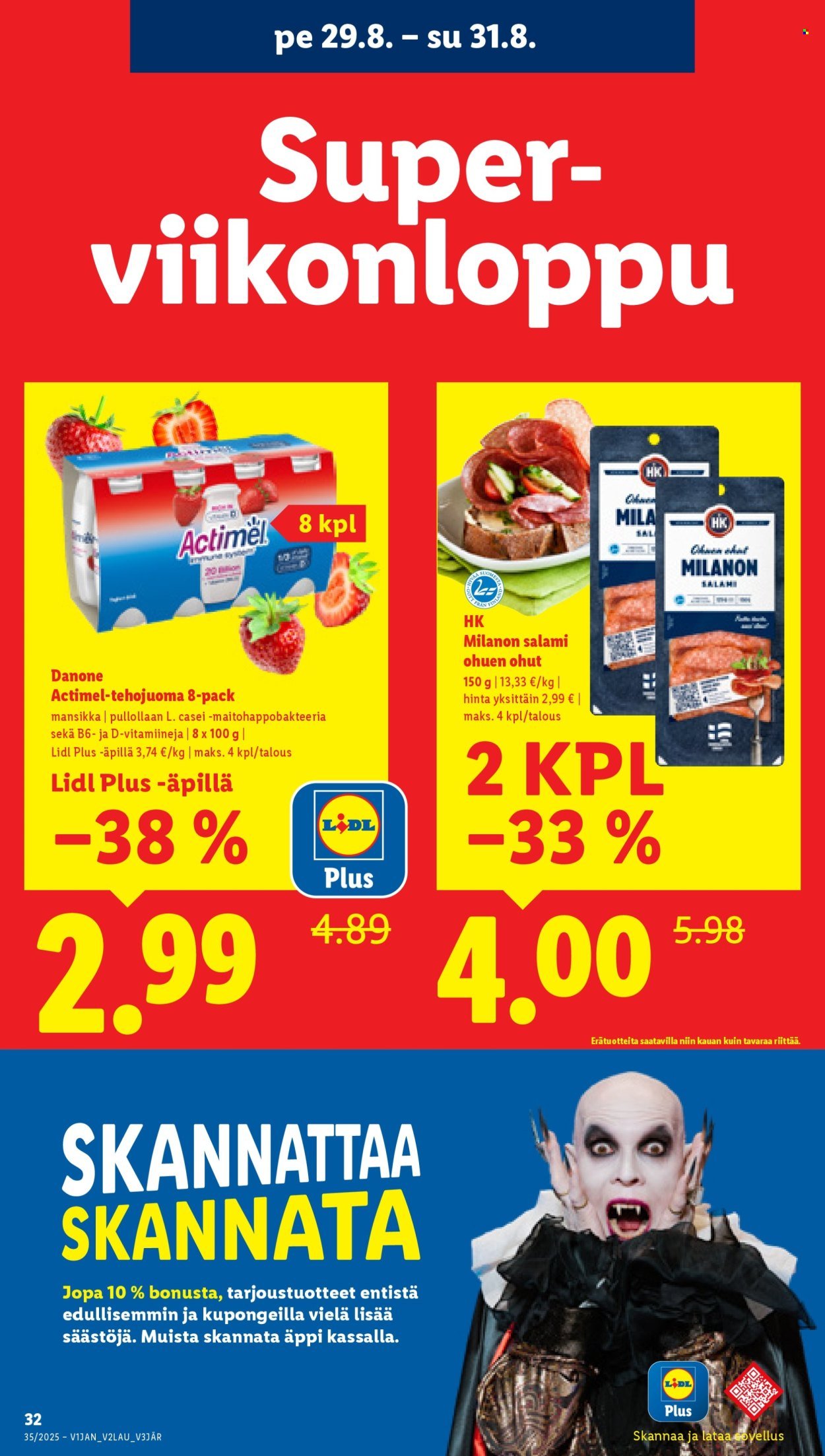 LIDL tarjoukset - Alkaen TO 28.8.2025 (2025-08-28 - 2025-09-03)