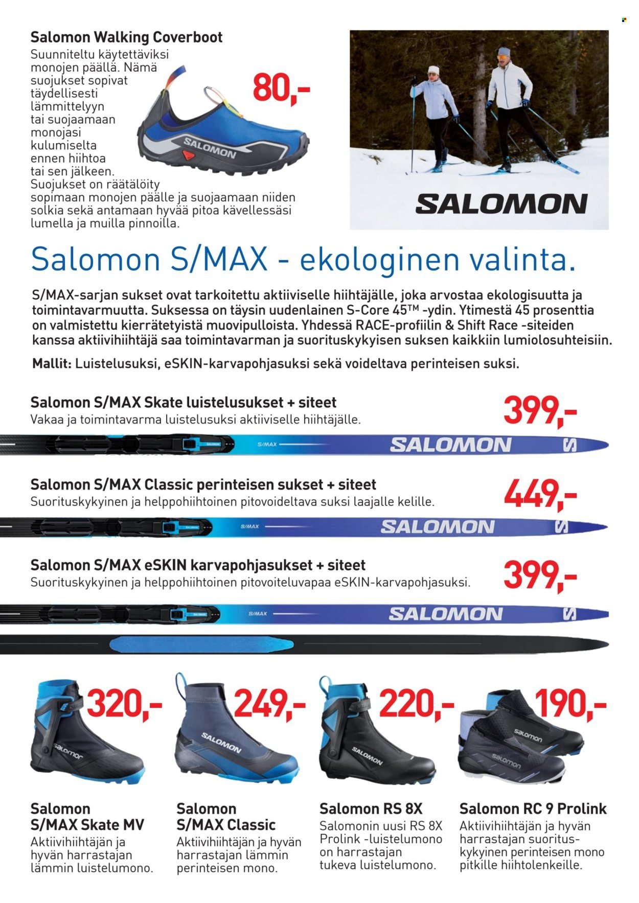 INTERSPORT tarjoukset - Piipposen maastohiihtokuvasto 2025/26 (2025-10-08)