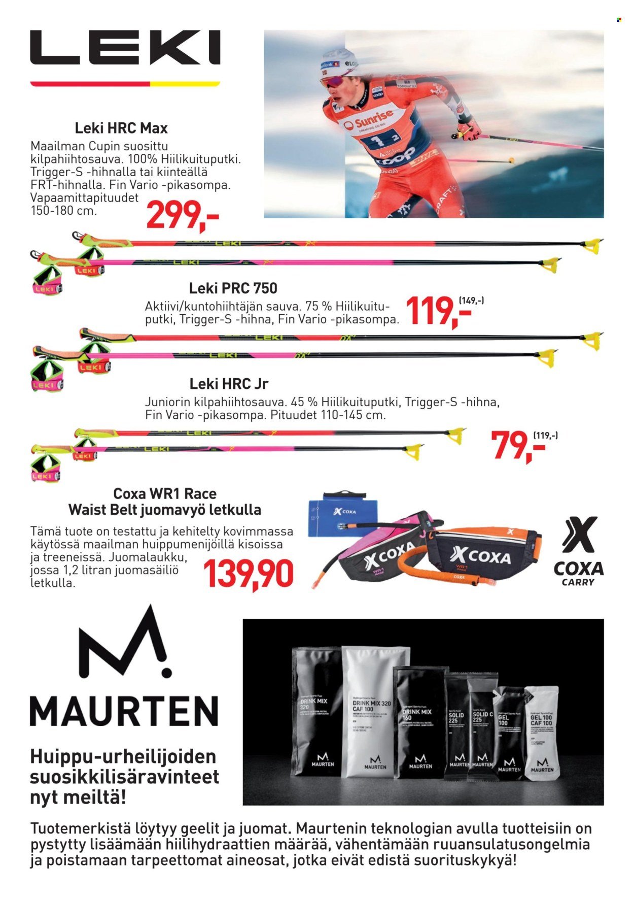 INTERSPORT tarjoukset - Piipposen maastohiihtokuvasto 2025/26 (2025-10-08)
