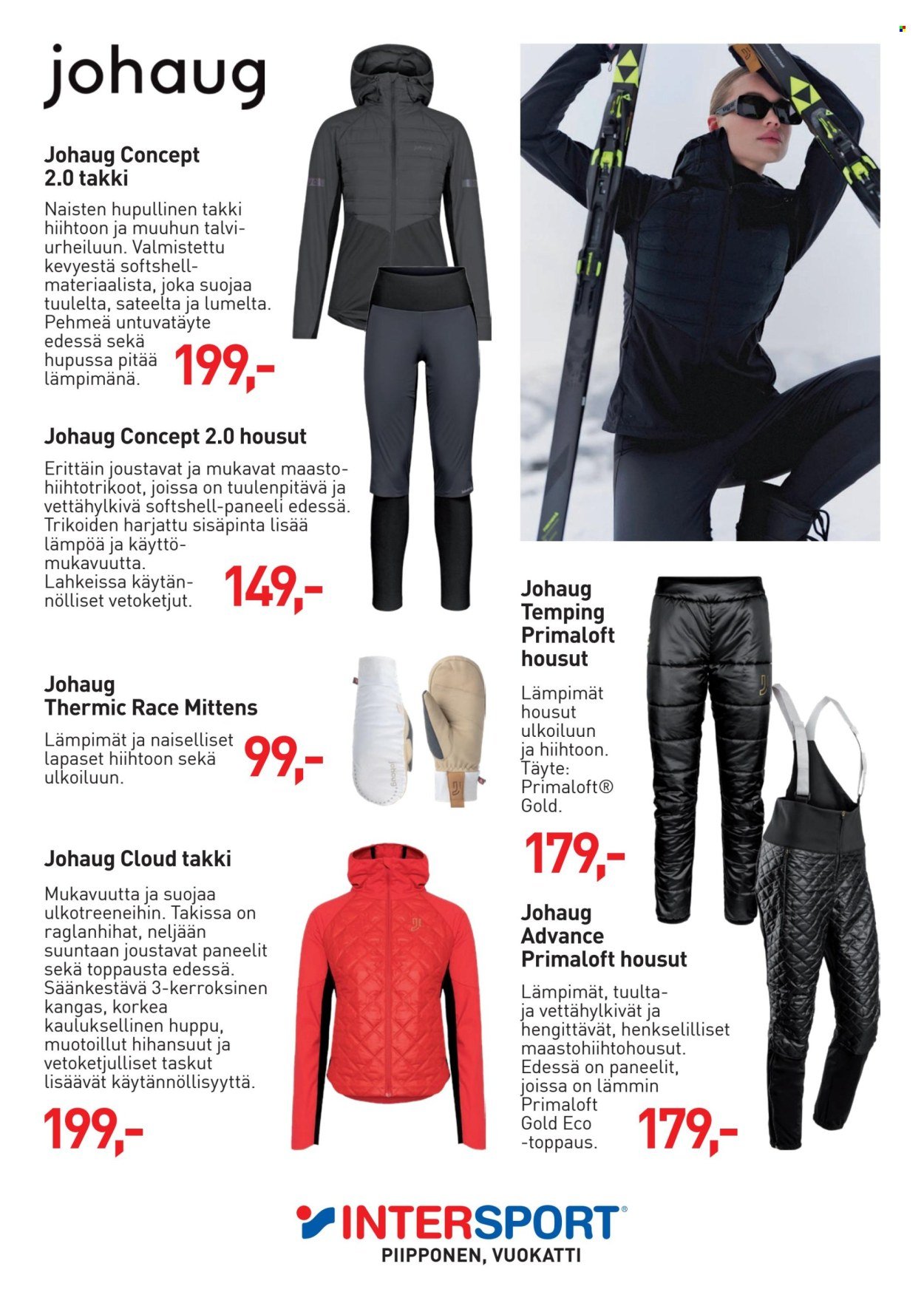 INTERSPORT tarjoukset - Piipposen maastohiihtokuvasto 2025/26 (2025-10-08)