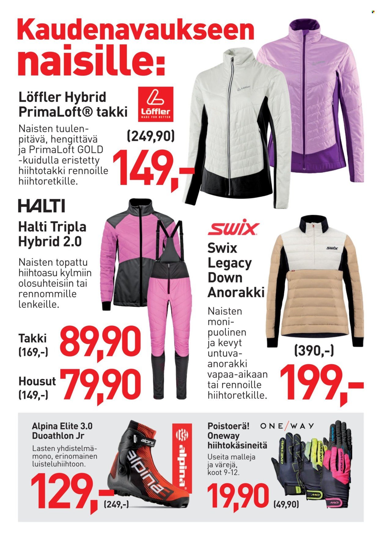 INTERSPORT tarjoukset - Piipposen maastohiihtokuvasto 2025/26 (2025-10-08)