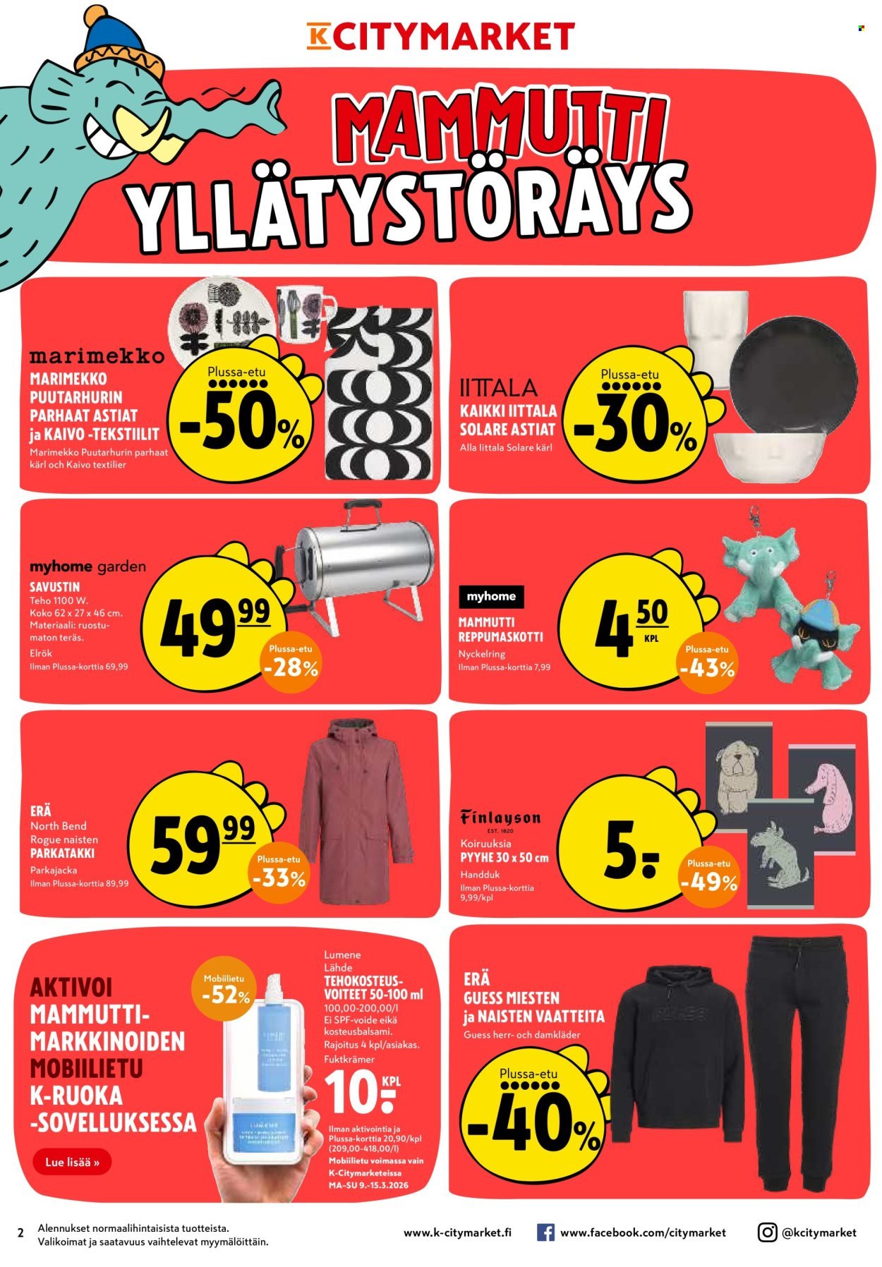 K-CITYMARKET tarjoukset - Alkaen TO 12.3.2026