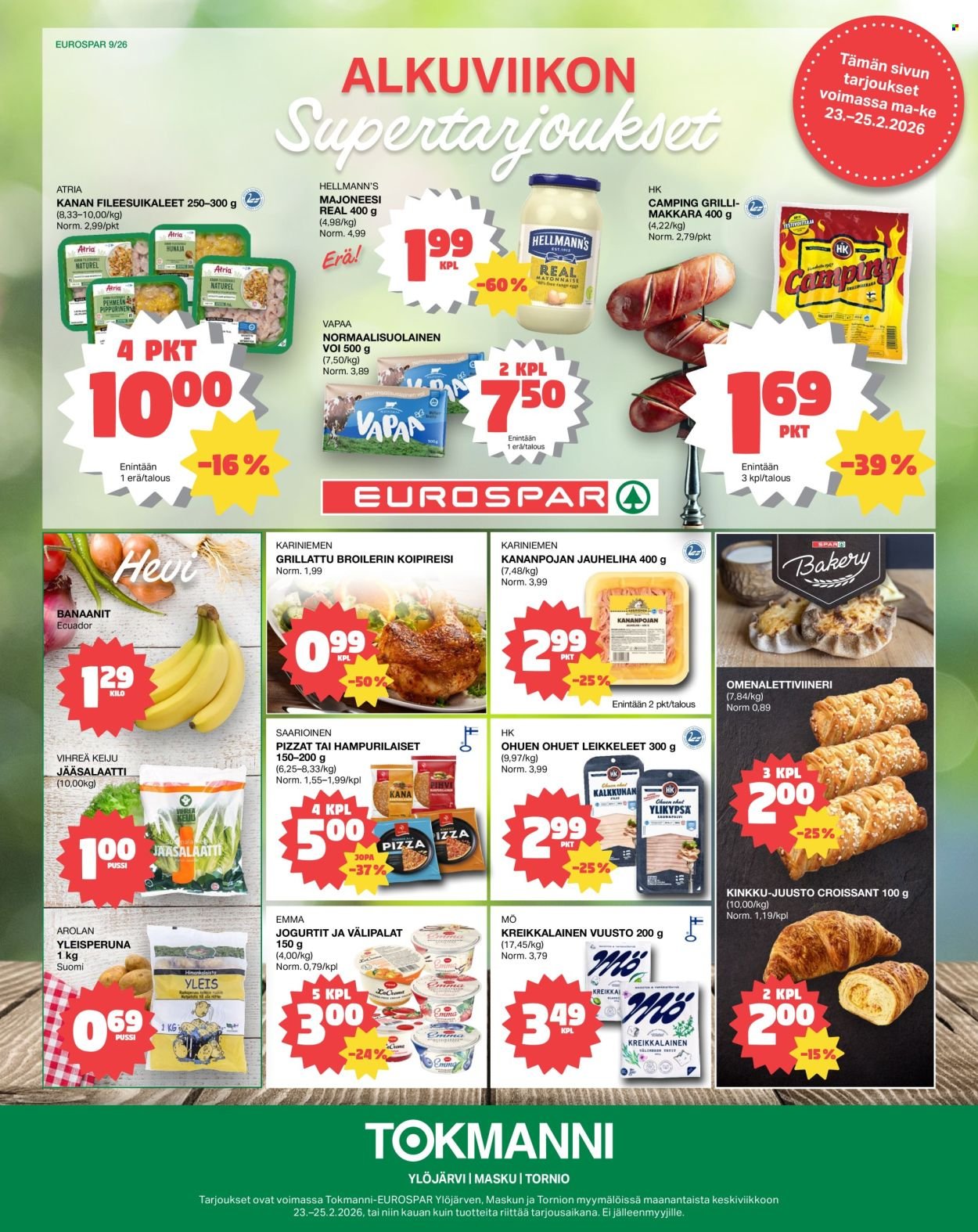 TOKMANNI tarjoukset - EUROSPAR