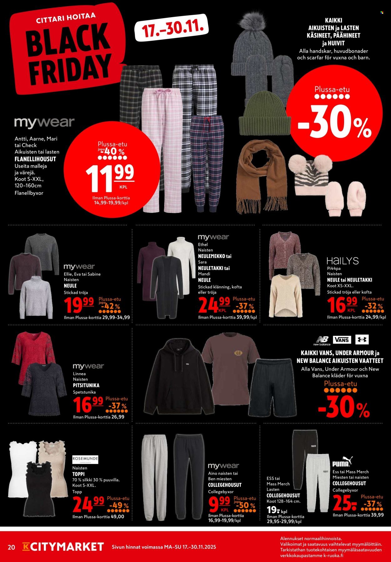 K-CITYMARKET tarjoukset - Alkaen MA 17.11.2025 (2025-11-17 - 2025-11-30)