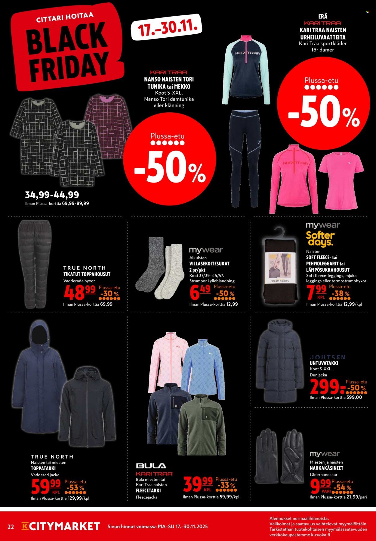 K-CITYMARKET tarjoukset - Alkaen MA 17.11.2025 (2025-11-17 - 2025-11-30)