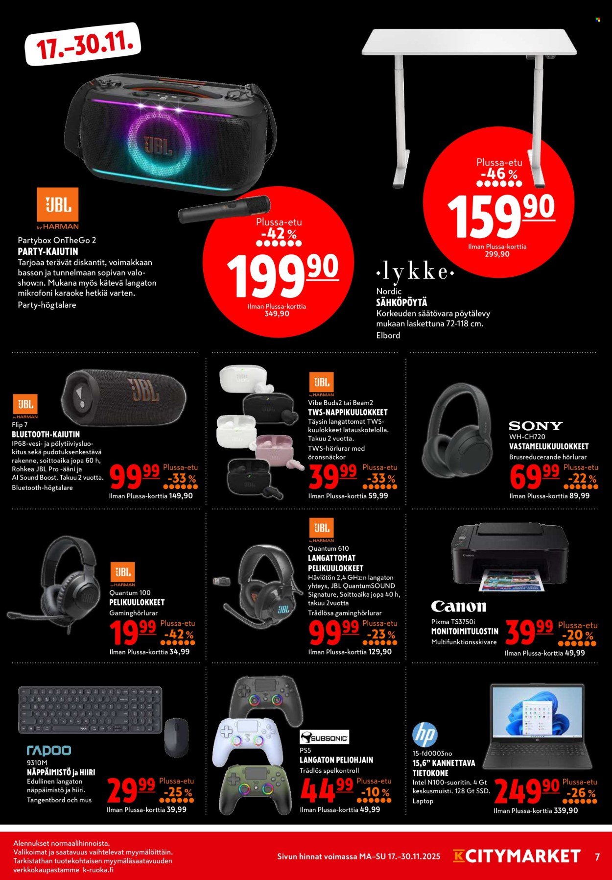 K-CITYMARKET tarjoukset - Alkaen MA 17.11.2025 (2025-11-17 - 2025-11-30)