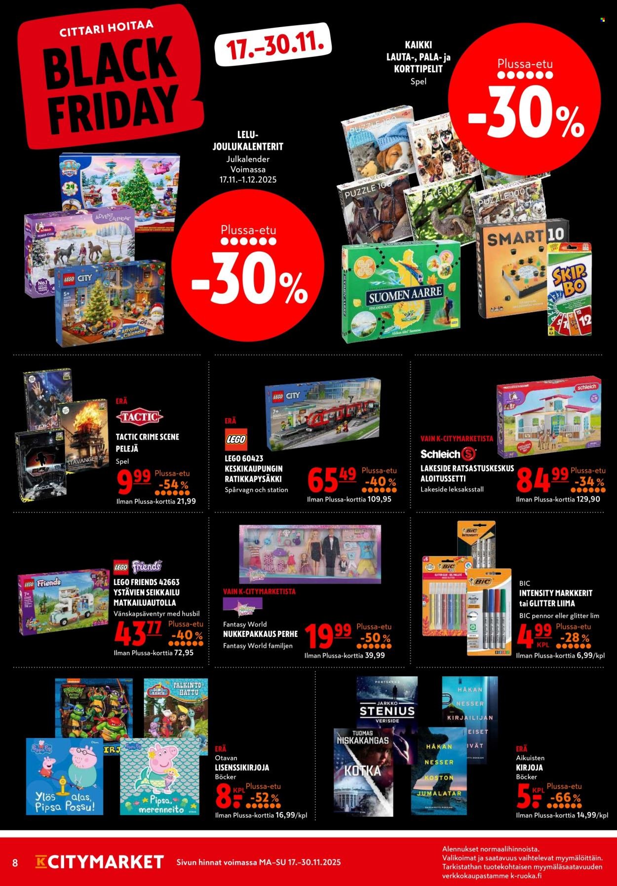 K-CITYMARKET tarjoukset - Alkaen MA 17.11.2025 (2025-11-17 - 2025-11-30)
