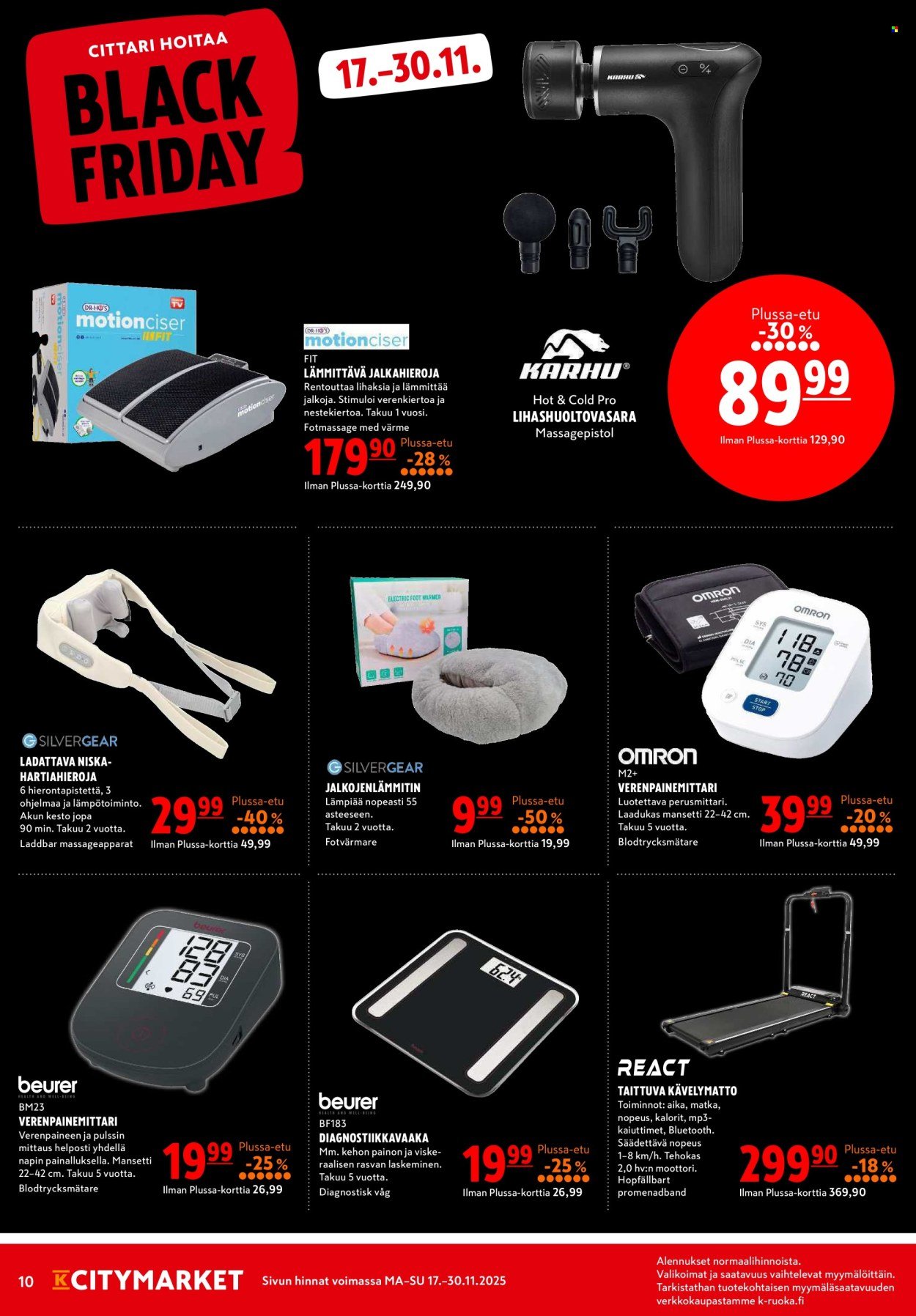 K-CITYMARKET tarjoukset - Alkaen MA 17.11.2025 (2025-11-17 - 2025-11-30)