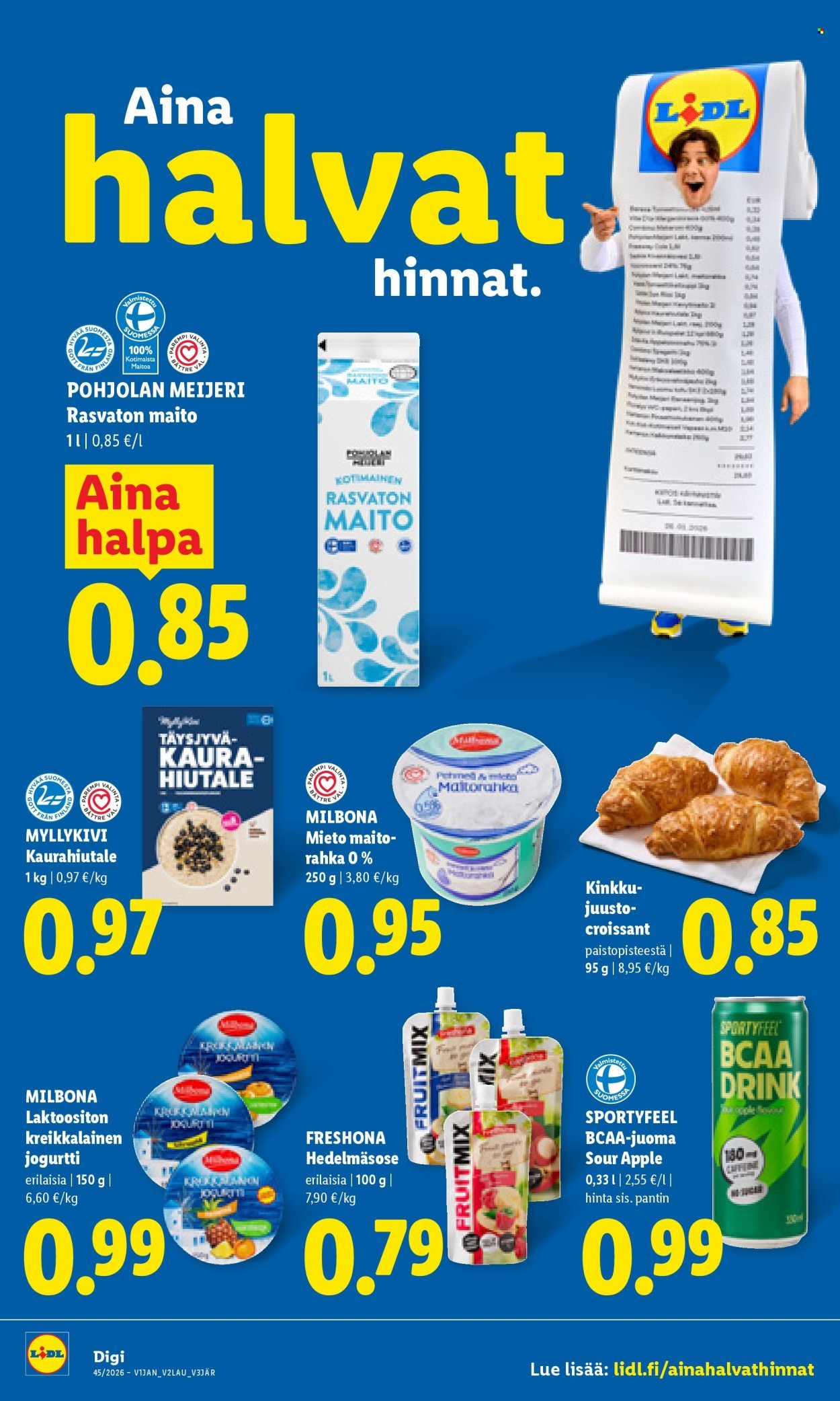 LIDL tarjoukset - Alkaen TO 29.10.2026