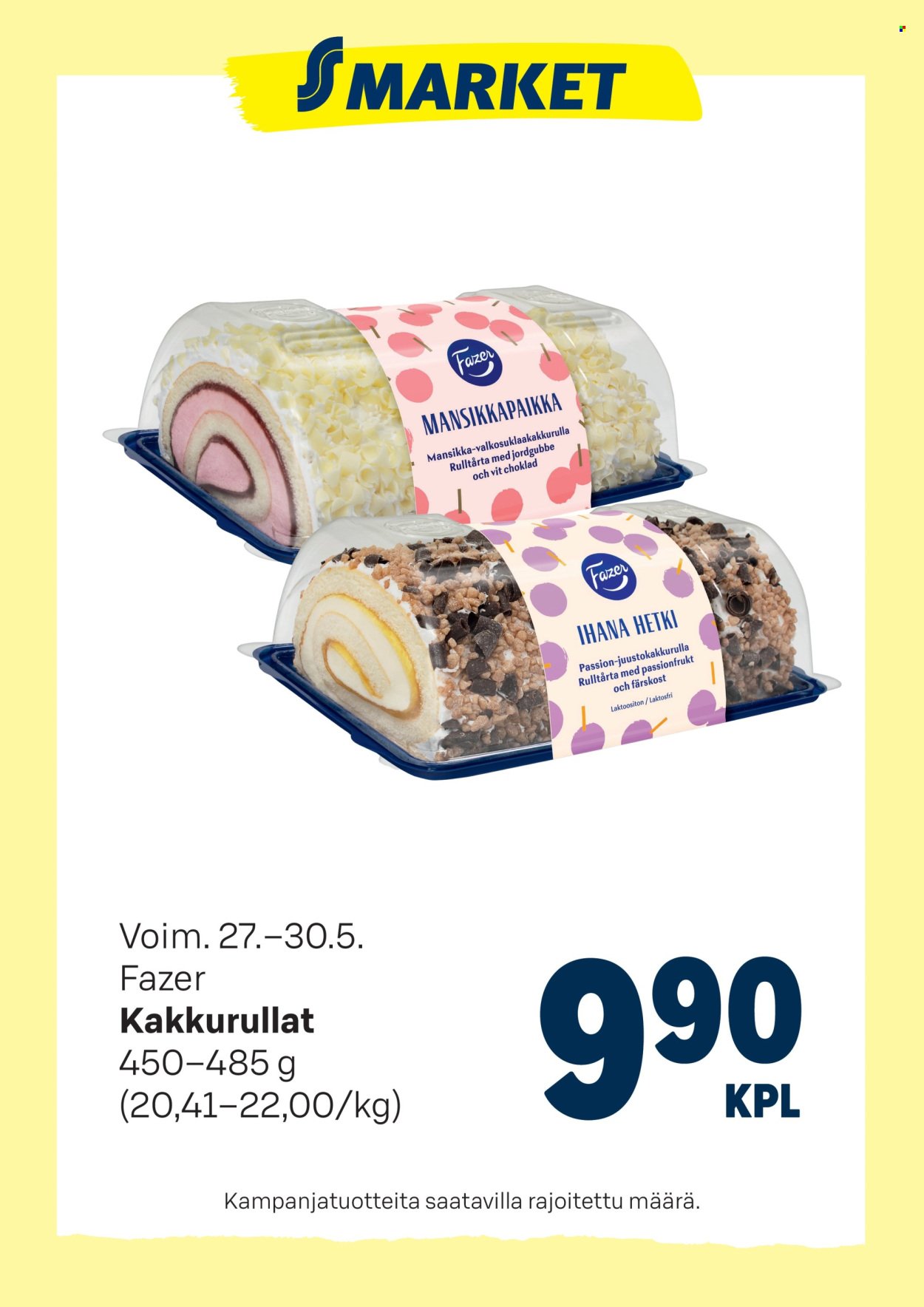 S-MARKET tarjoukset - Kakkurullat