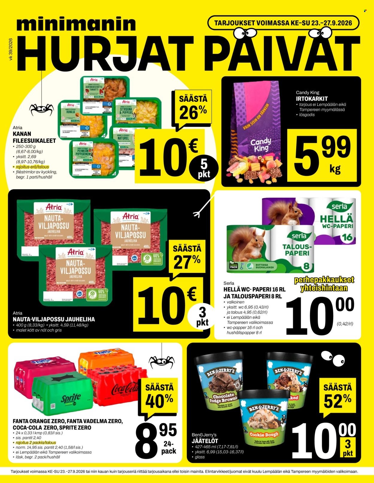 MINIMANI tarjoukset - Alkaen KE 23.9.2026