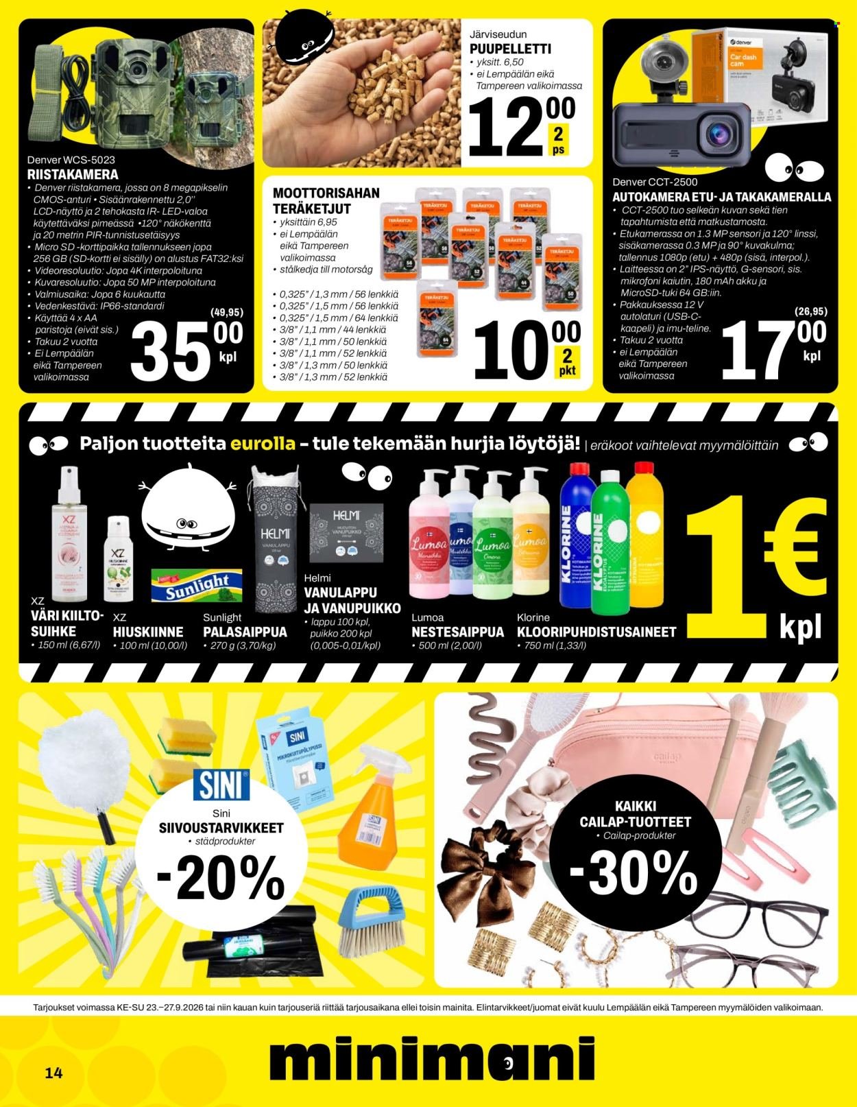MINIMANI tarjoukset - Alkaen KE 23.9.2026