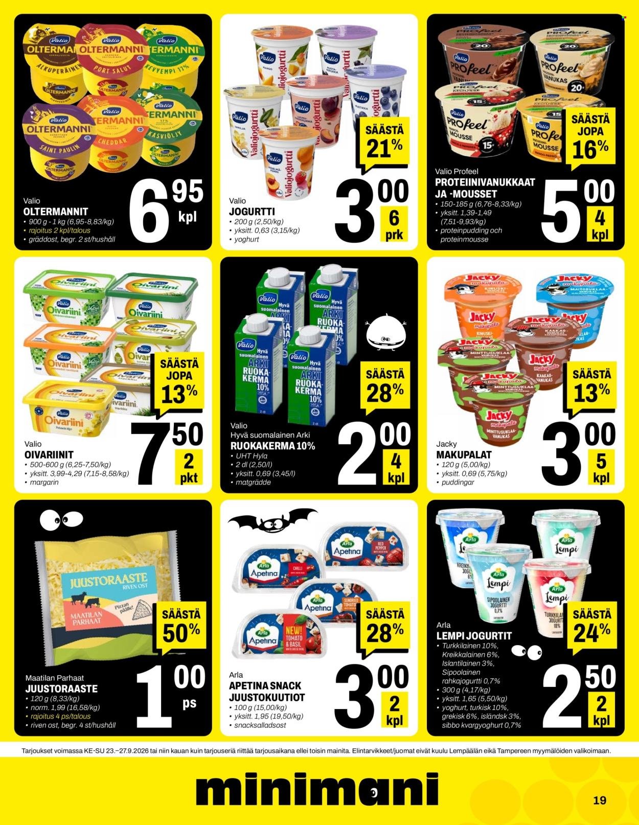 MINIMANI tarjoukset - Alkaen KE 23.9.2026