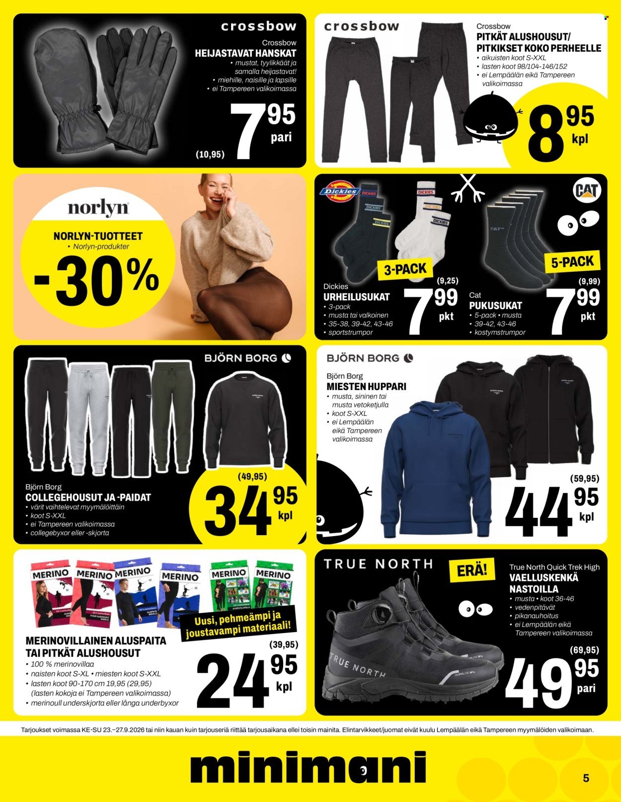 MINIMANI tarjoukset - Alkaen KE 23.9.2026