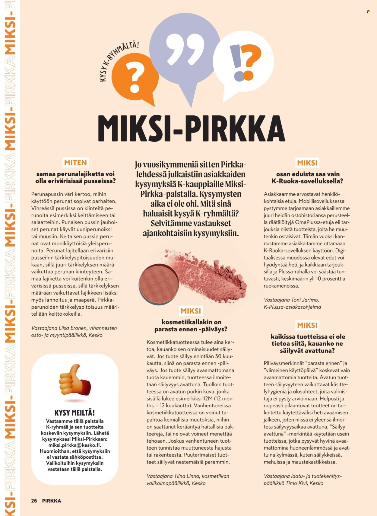 K-CITYMARKET tarjoukset - Pirkka