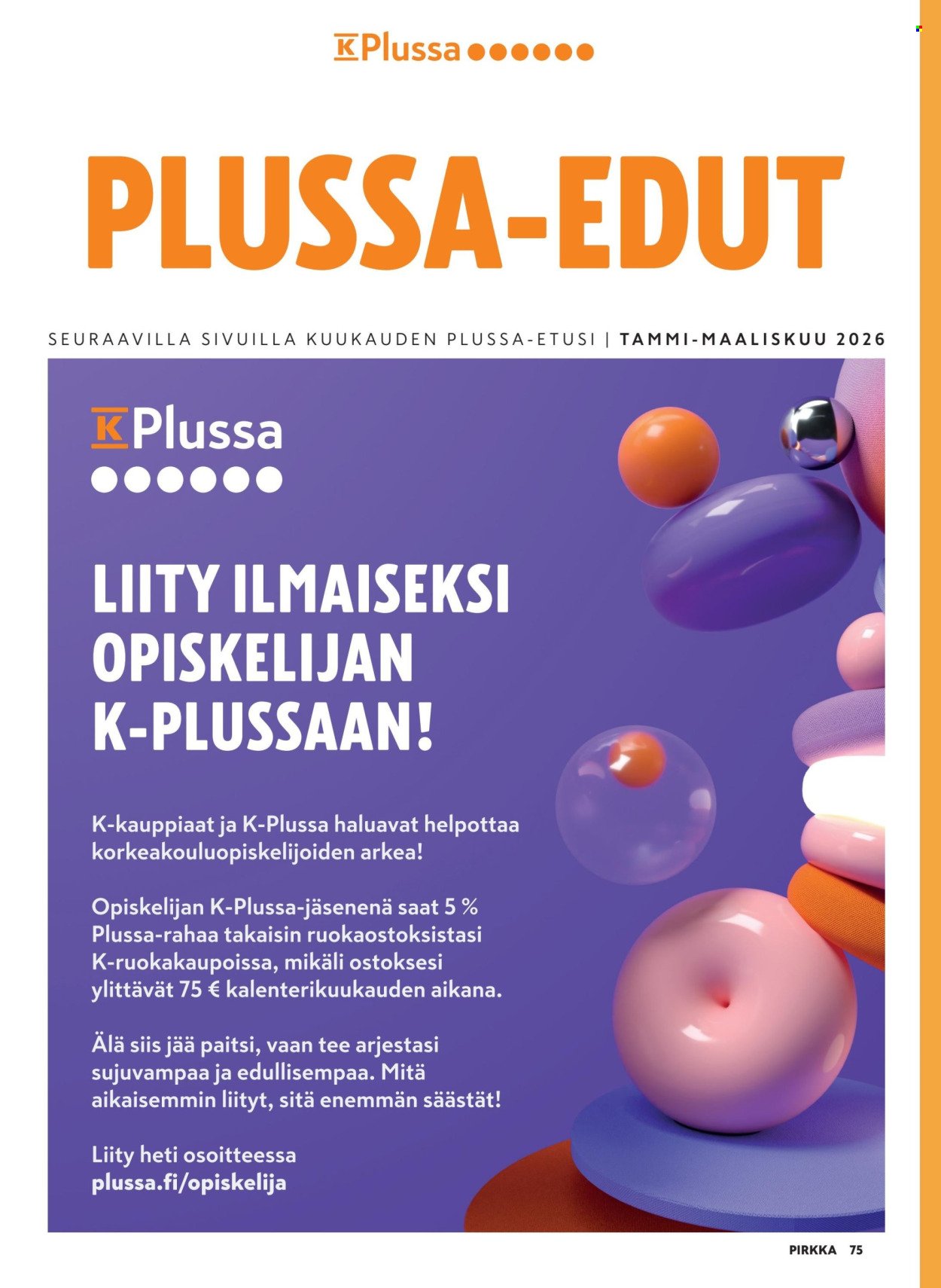 K-CITYMARKET tarjoukset - Pirkka