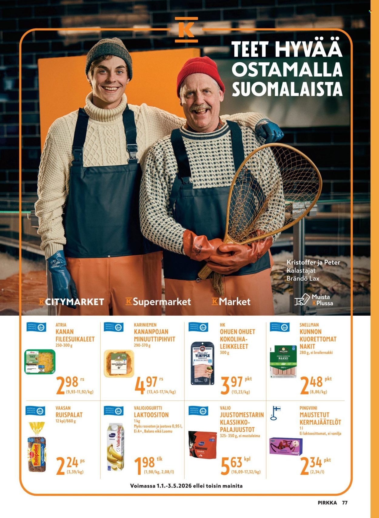 K-CITYMARKET tarjoukset - Pirkka
