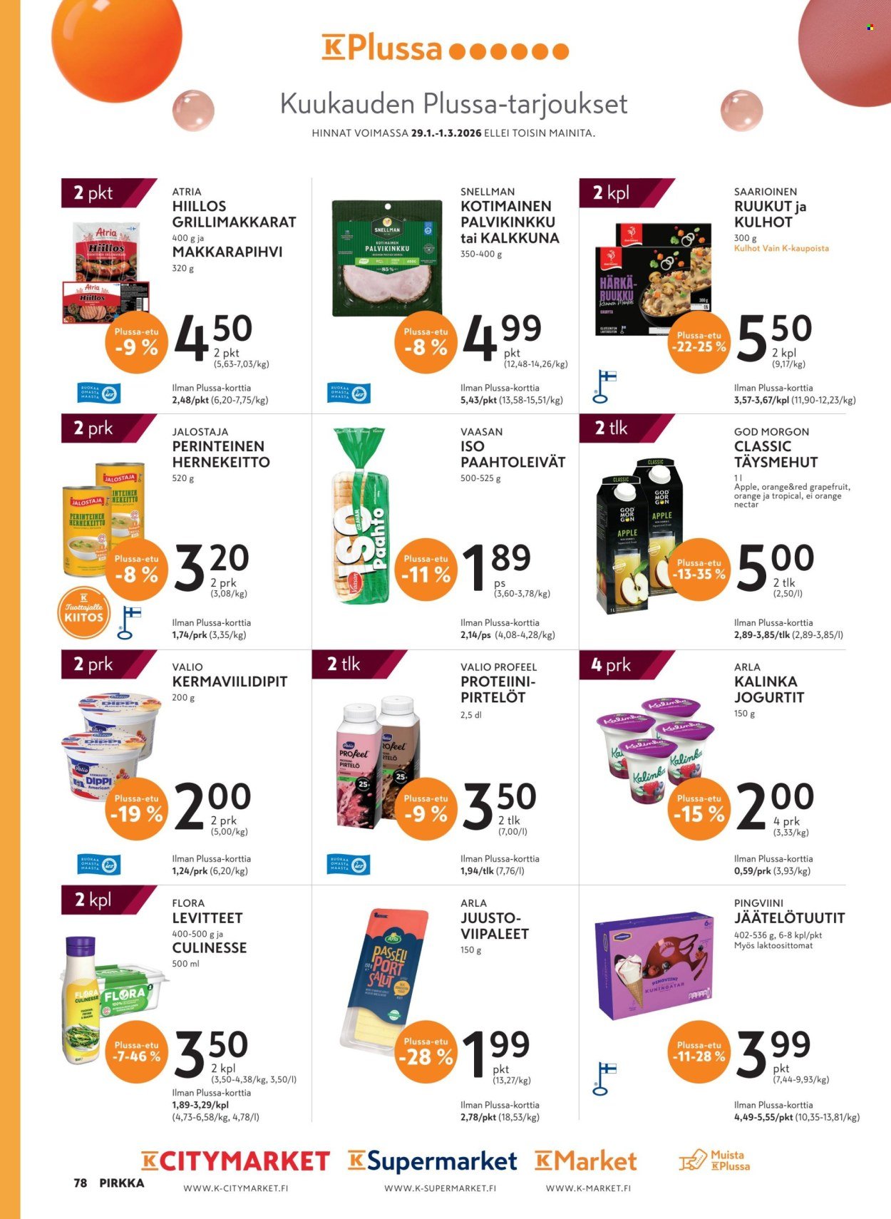 K-CITYMARKET tarjoukset - Pirkka