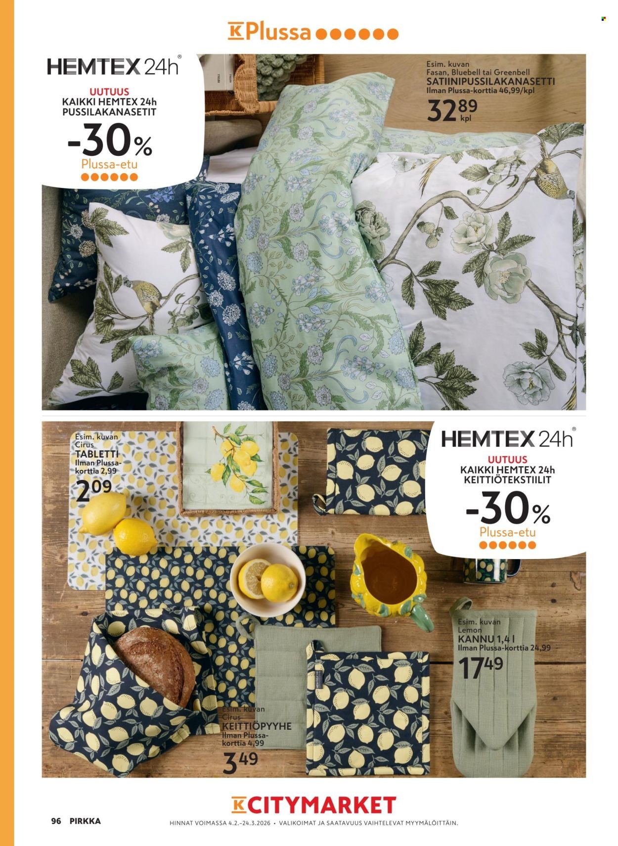 K-CITYMARKET tarjoukset - Pirkka