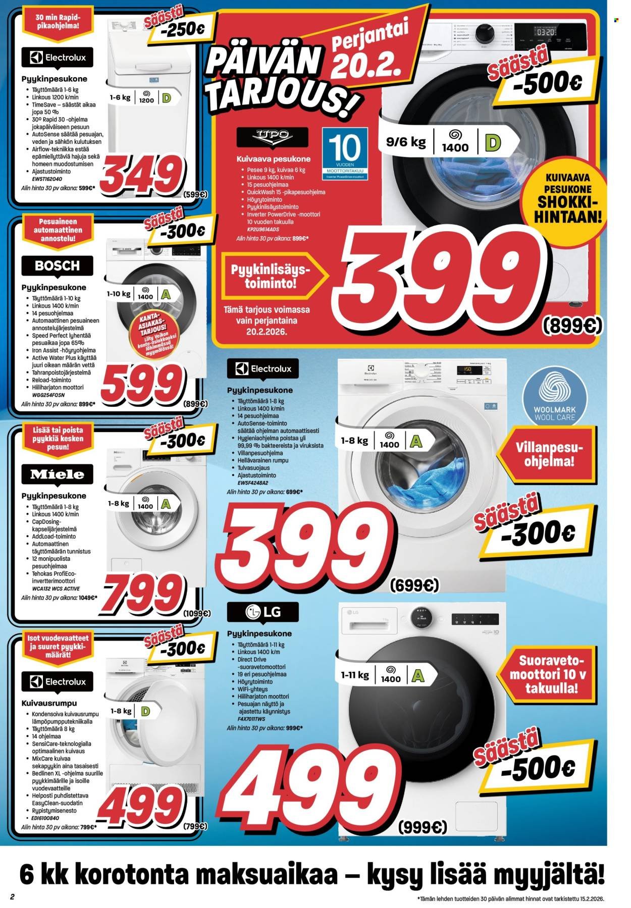 VEIKON KONE tarjoukset - Alkaen MA 16.2.2026