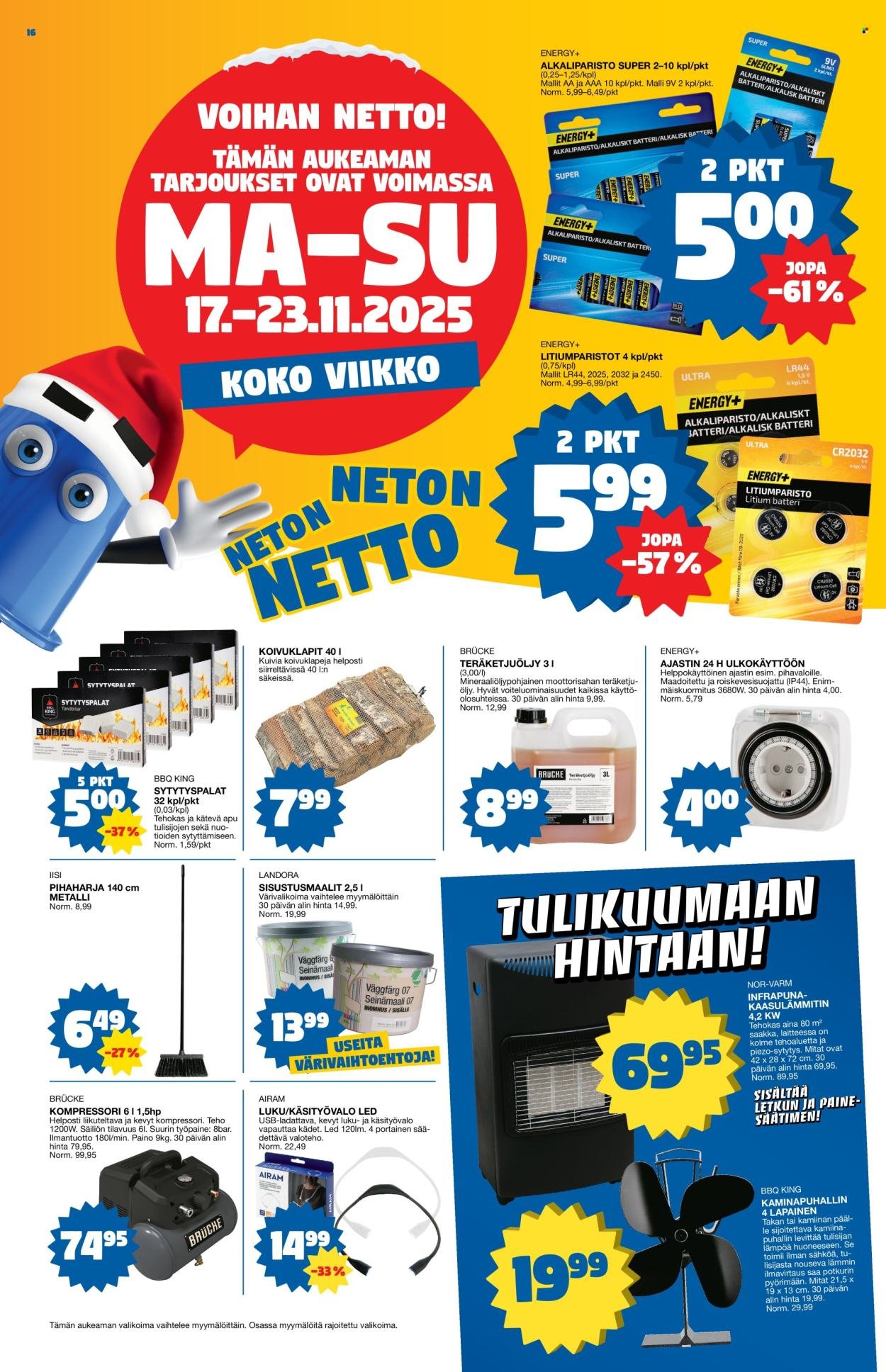 TOKMANNI tarjoukset - Tarjoussanomat (2025-11-17 - 2025-11-23)