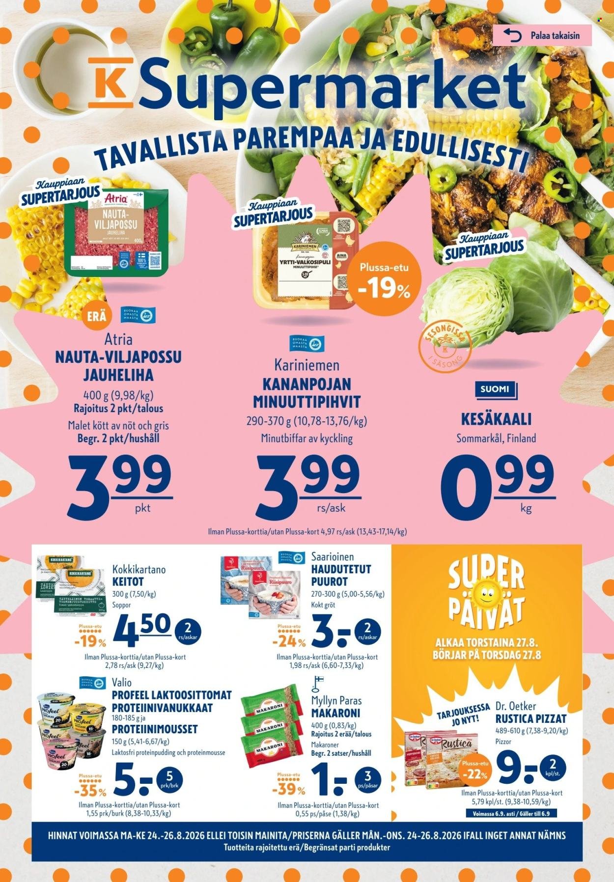 K-SUPERMARKET tarjoukset - Tavallista parempaa ja edullisesti