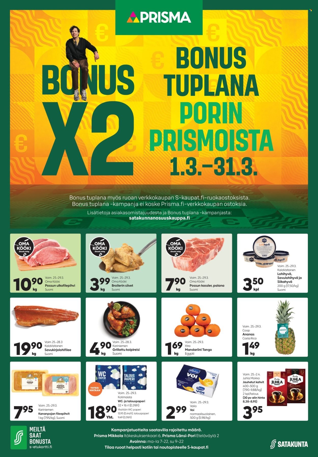 PRISMA tarjoukset - Alkaen KE 25.3.2026