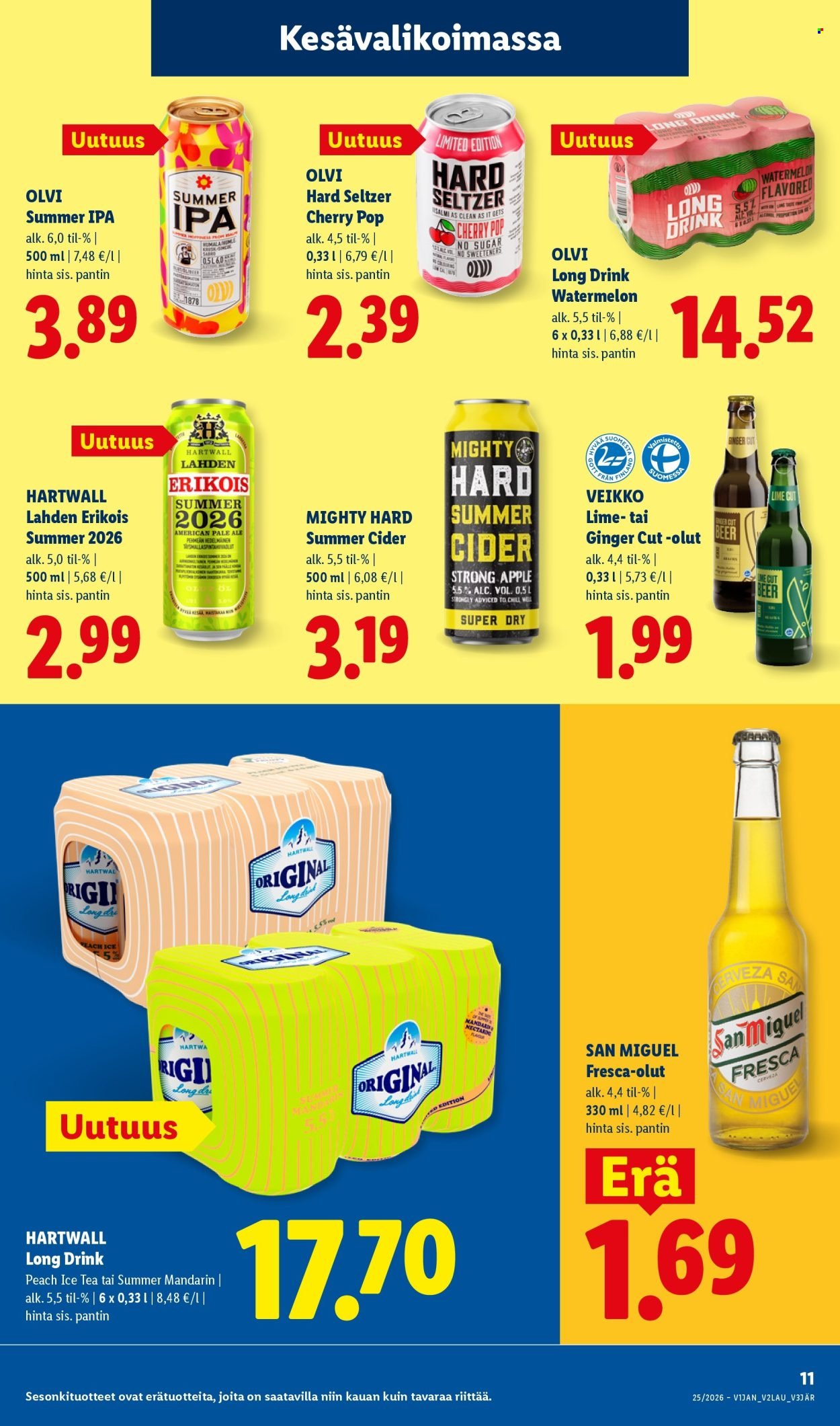 LIDL tarjoukset - Alkaen KE 17.6.2026