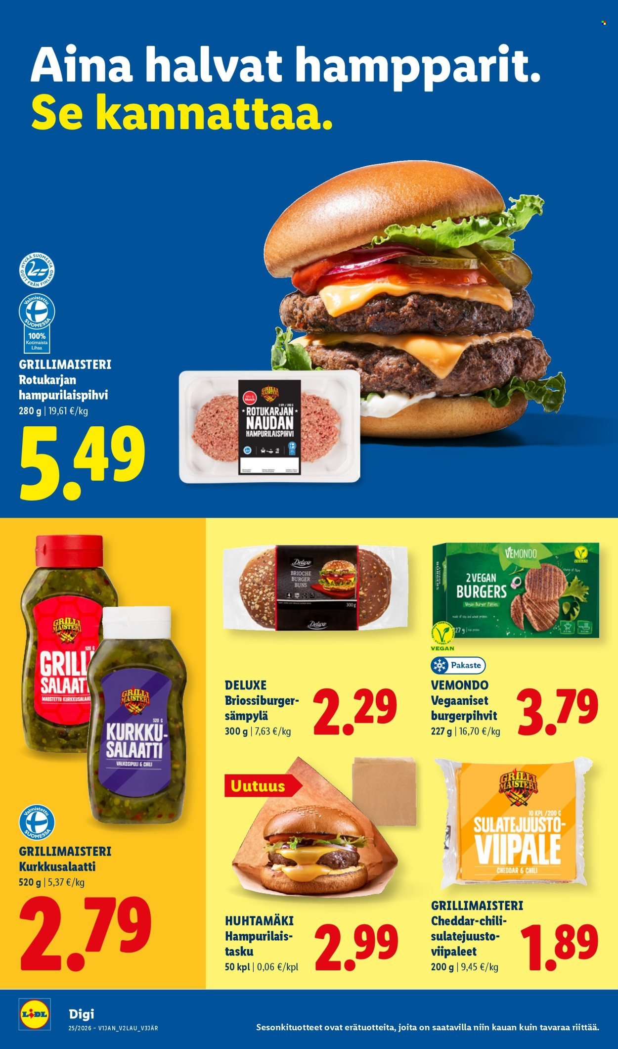 LIDL tarjoukset - Alkaen KE 17.6.2026