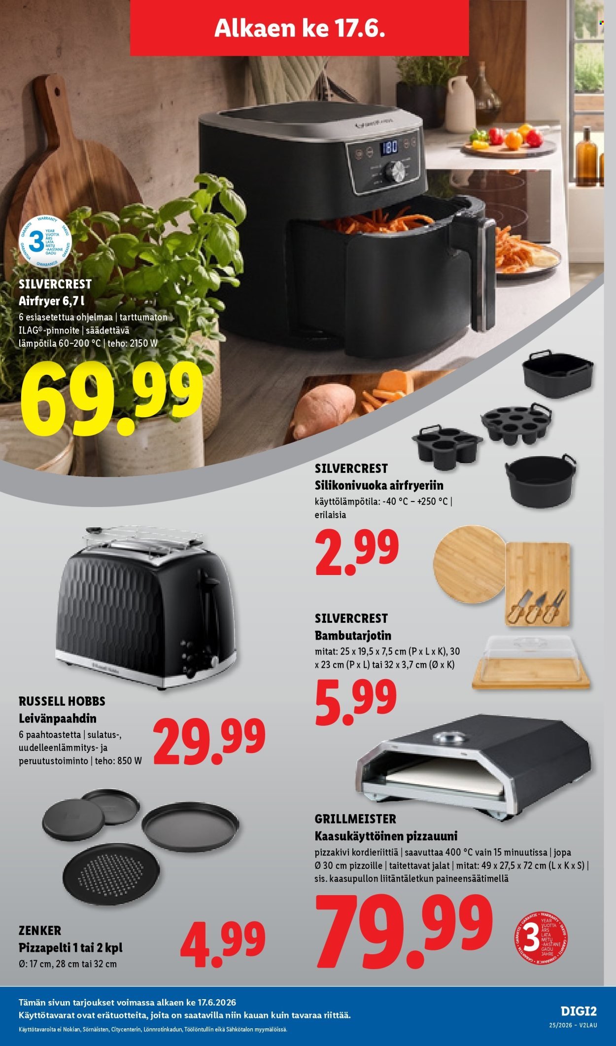 LIDL tarjoukset - Alkaen KE 17.6.2026