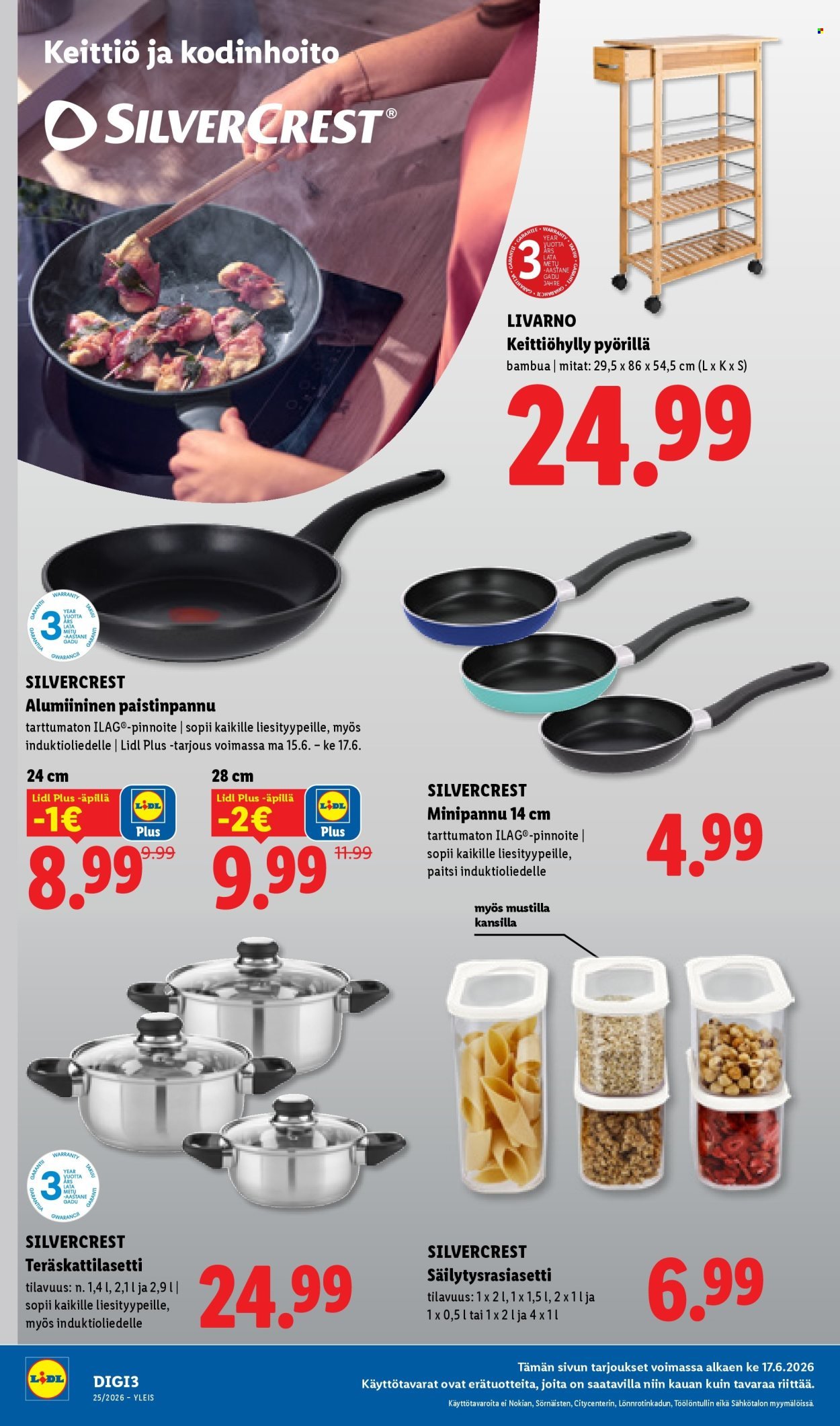 LIDL tarjoukset - Alkaen KE 17.6.2026