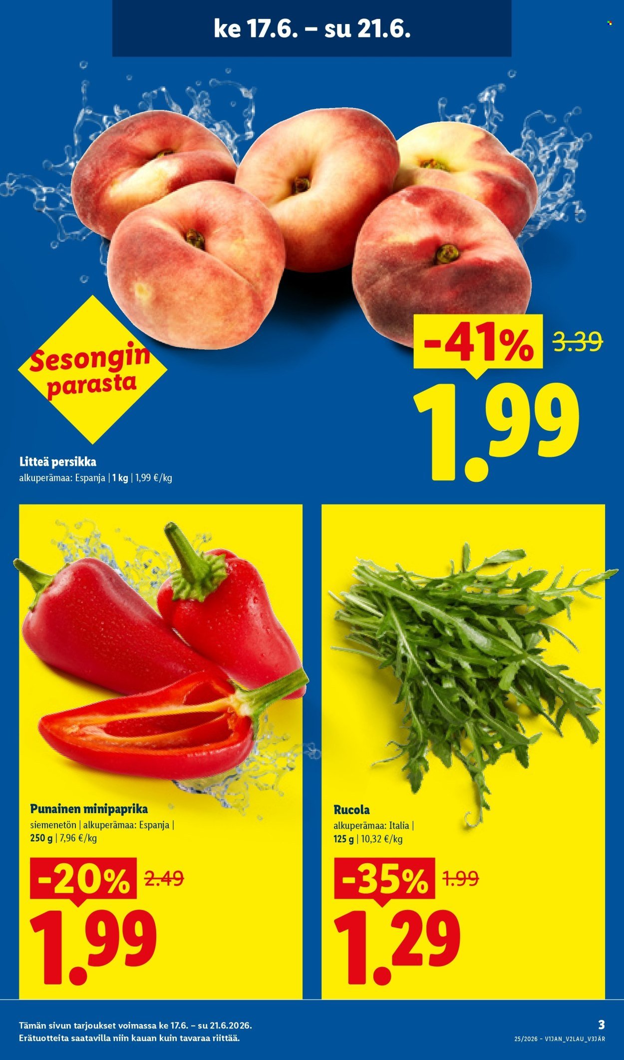 LIDL tarjoukset - Alkaen KE 17.6.2026