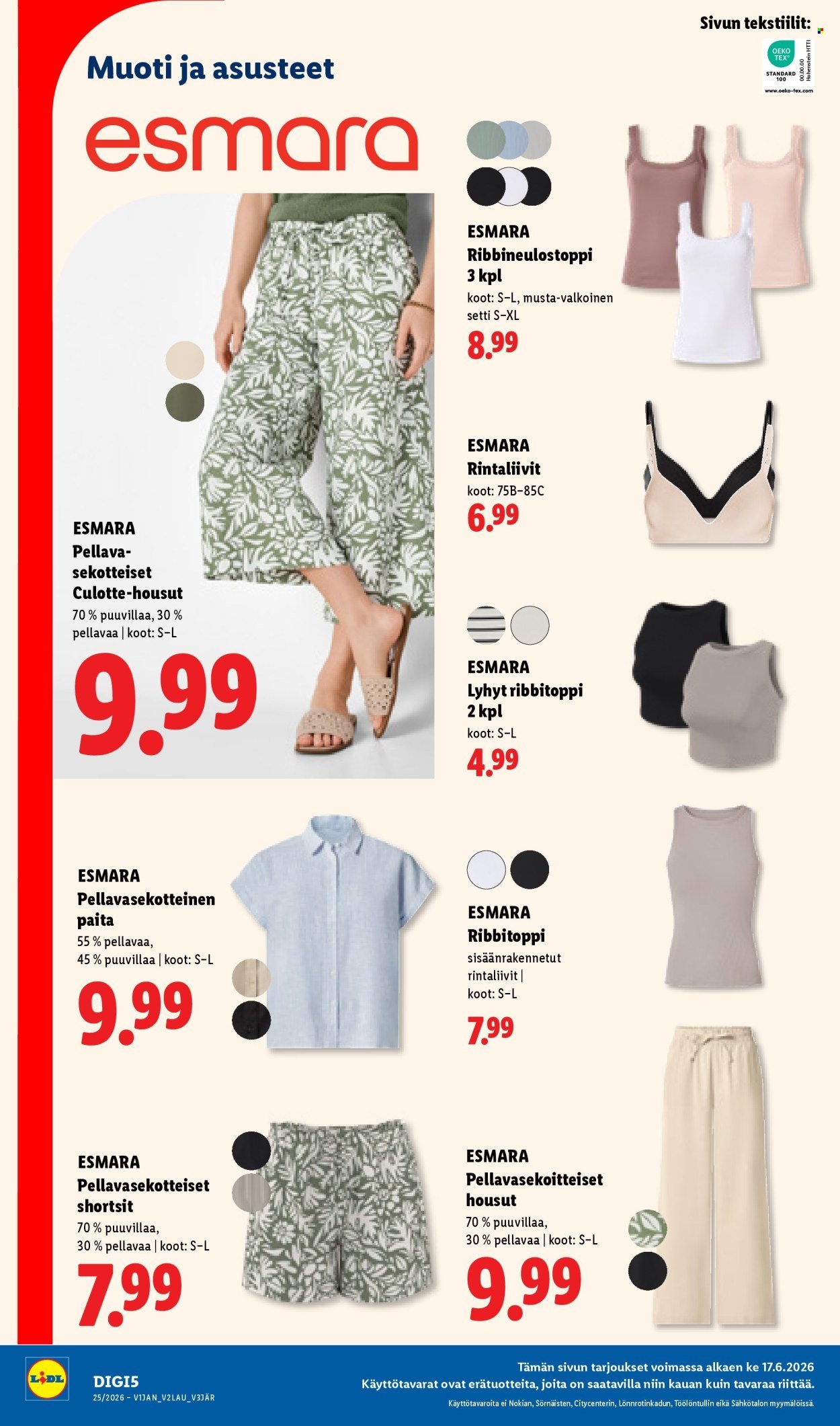 LIDL tarjoukset - Alkaen KE 17.6.2026
