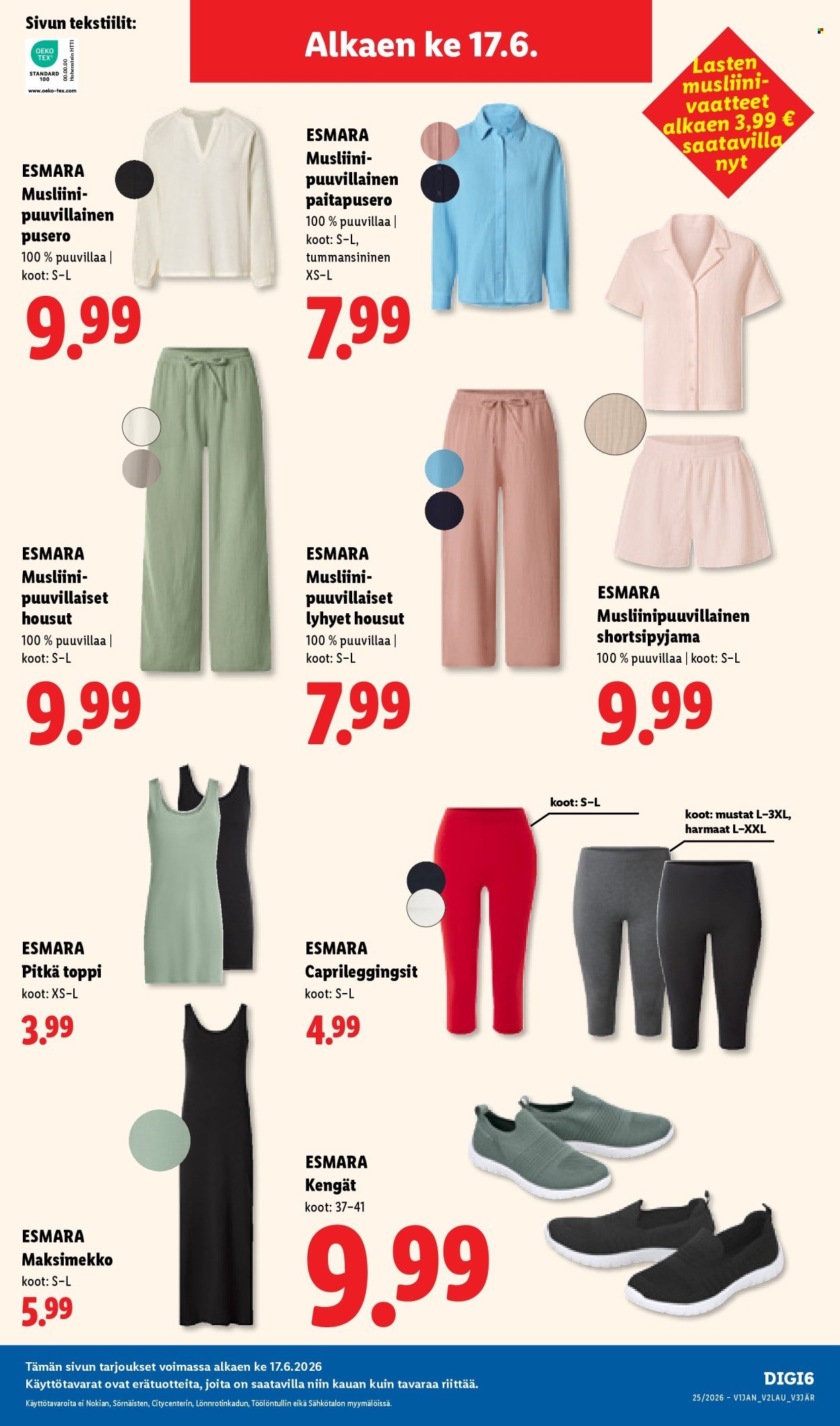 LIDL tarjoukset - Alkaen KE 17.6.2026