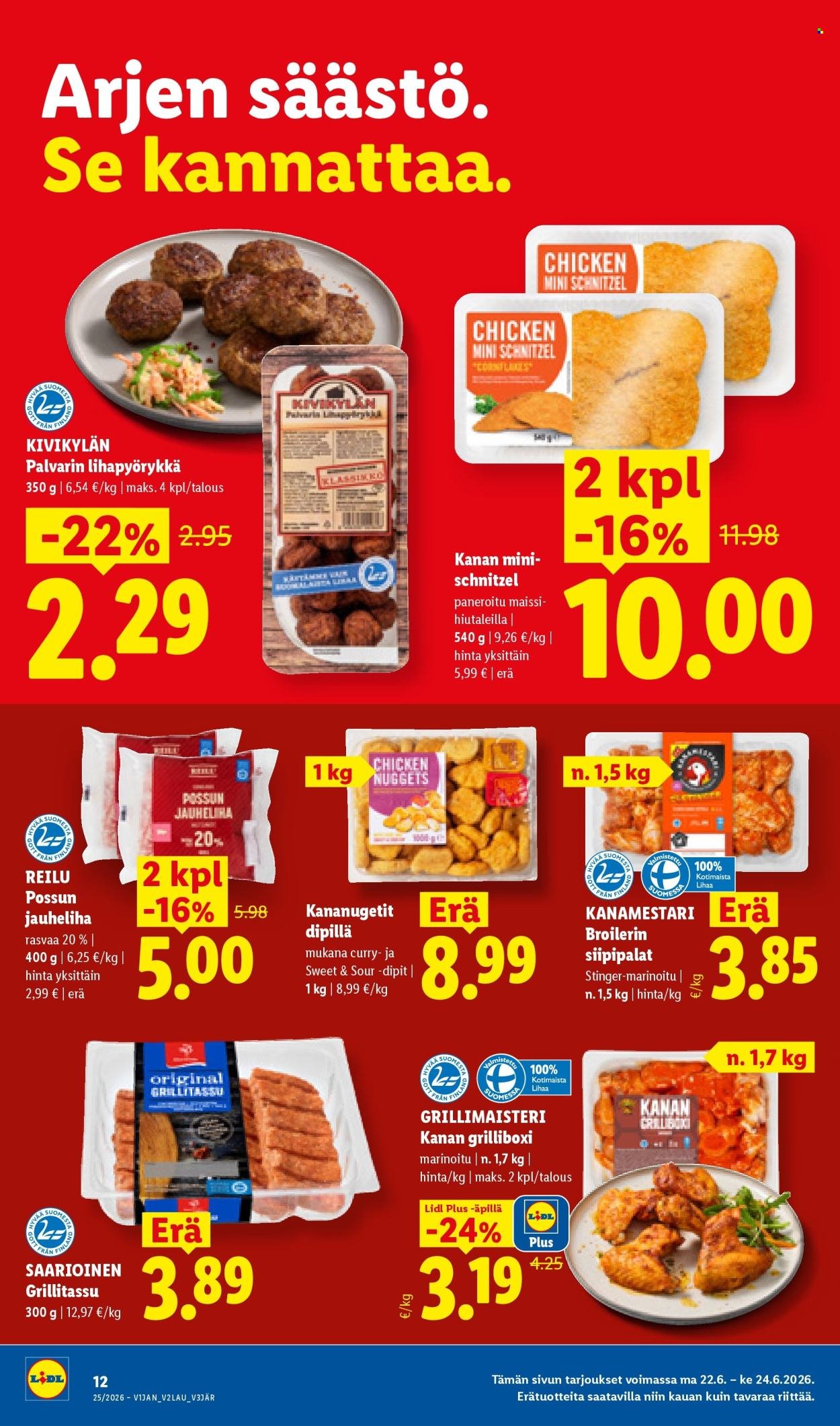 LIDL tarjoukset - Alkaen KE 17.6.2026