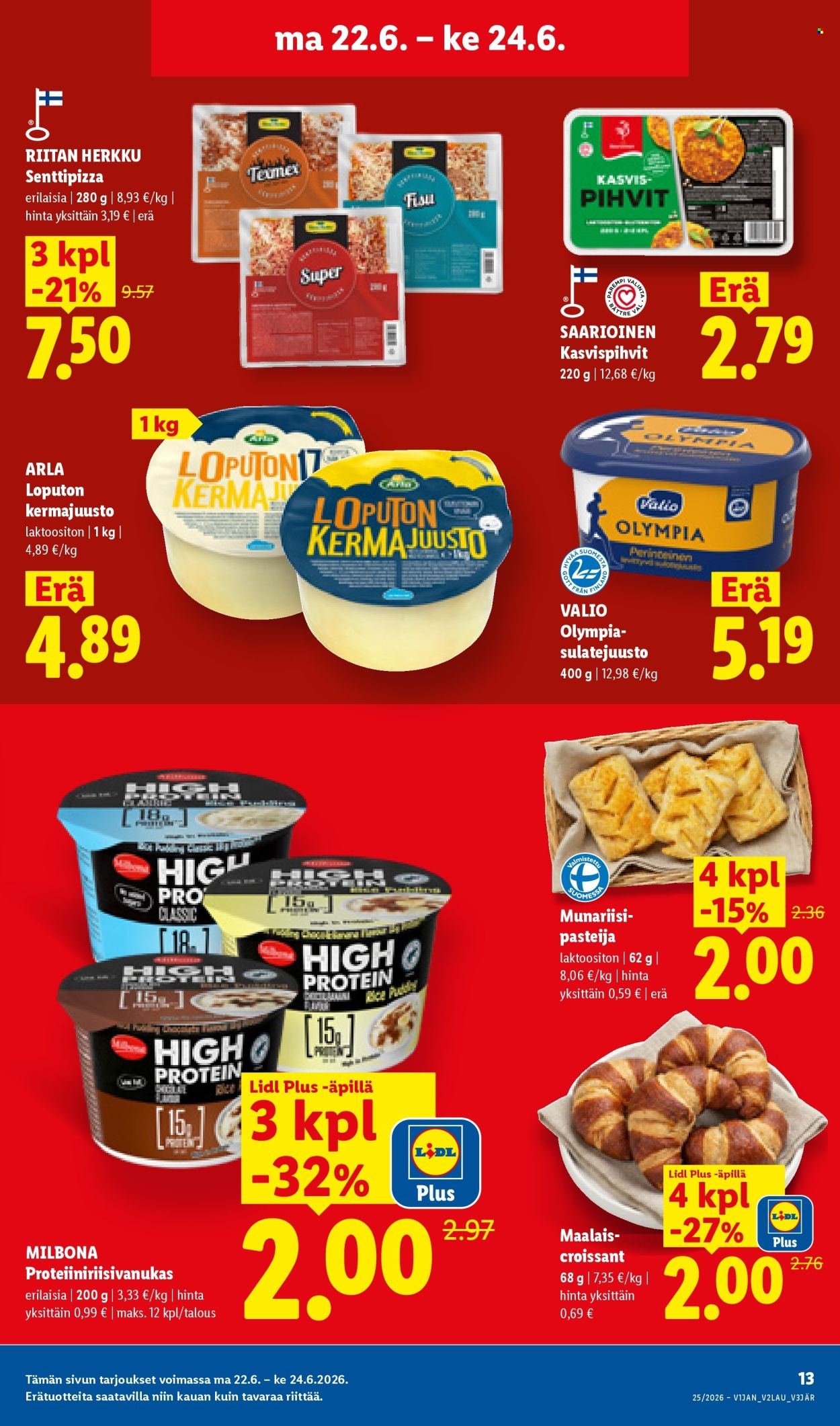 LIDL tarjoukset - Alkaen KE 17.6.2026