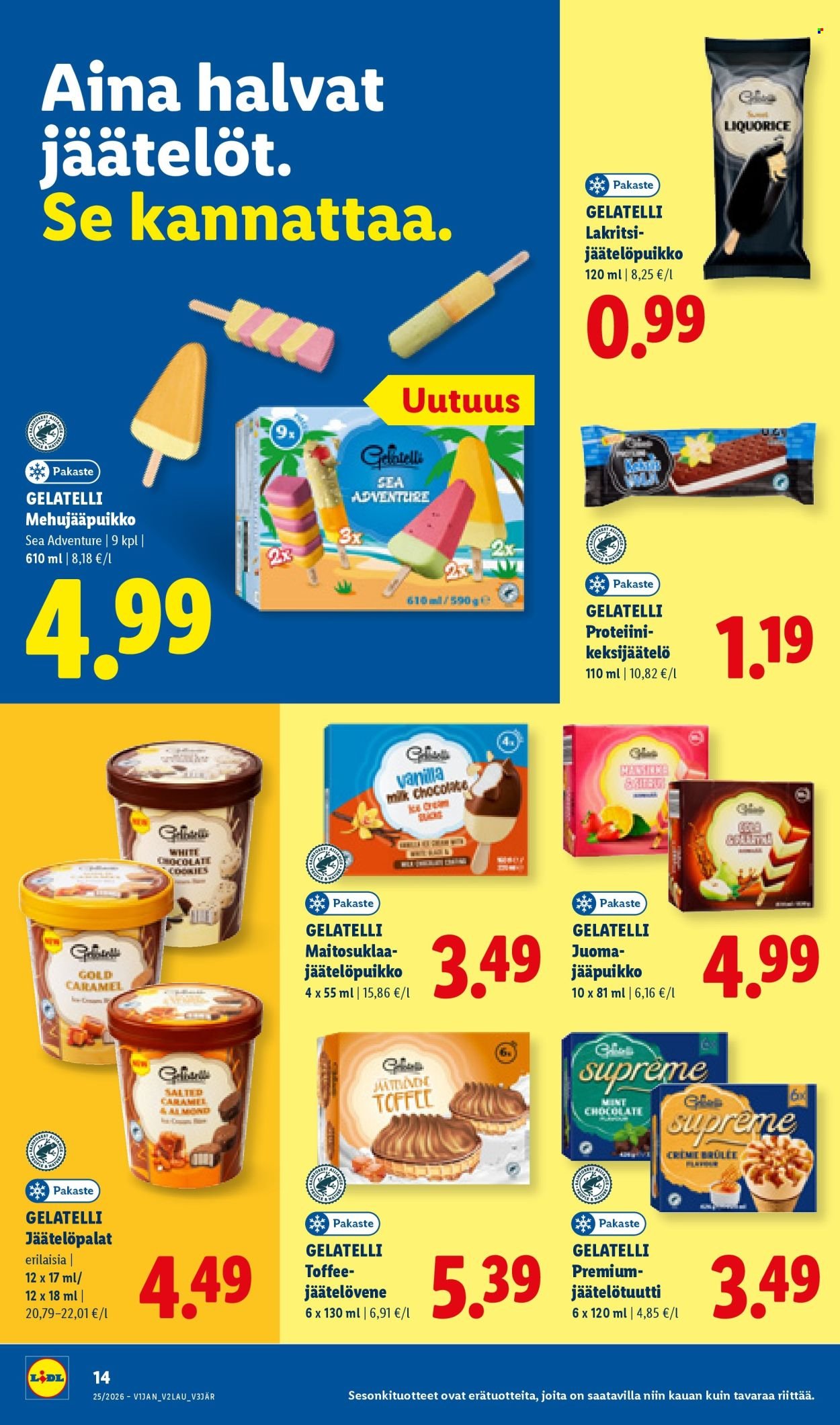 LIDL tarjoukset - Alkaen KE 17.6.2026