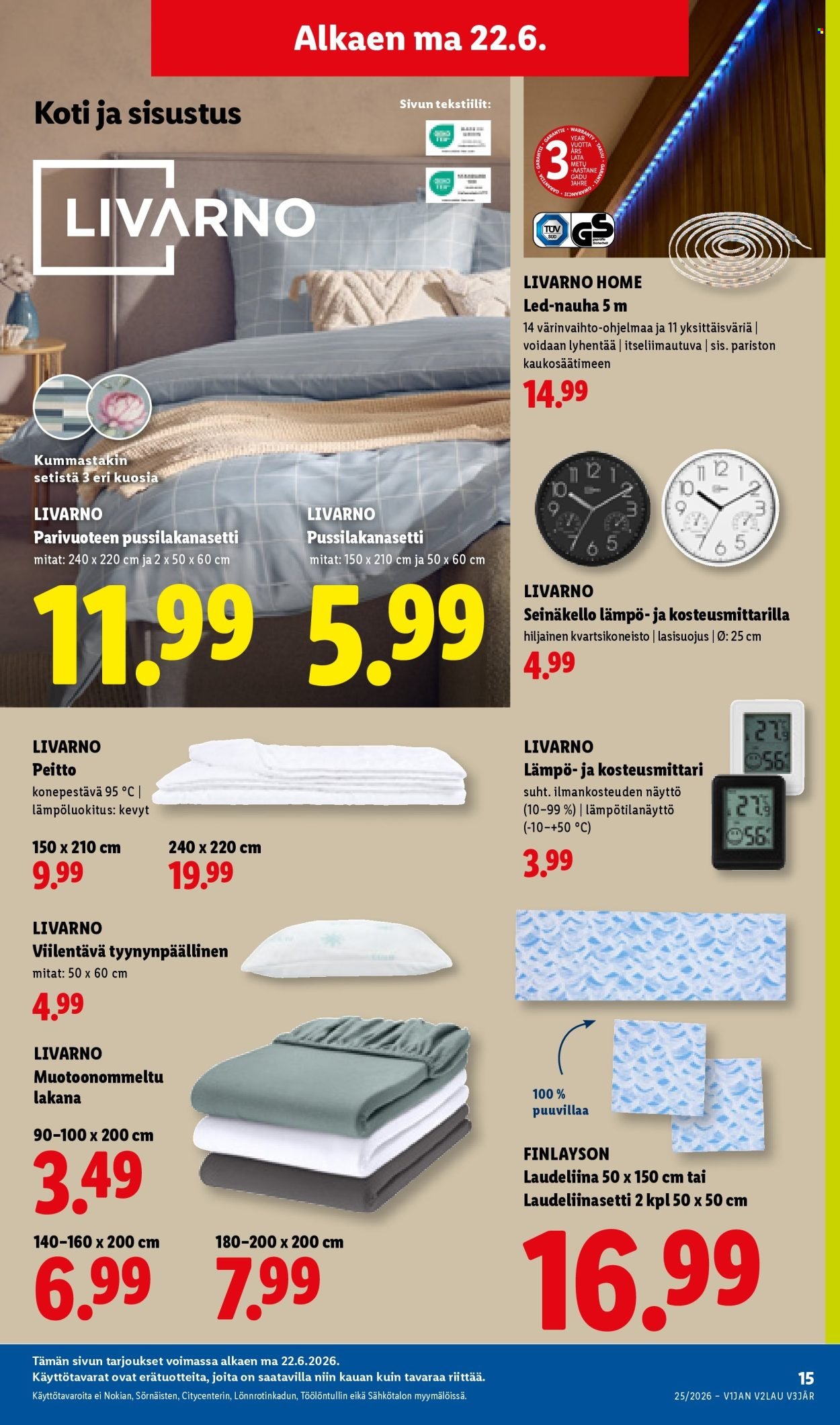 LIDL tarjoukset - Alkaen KE 17.6.2026