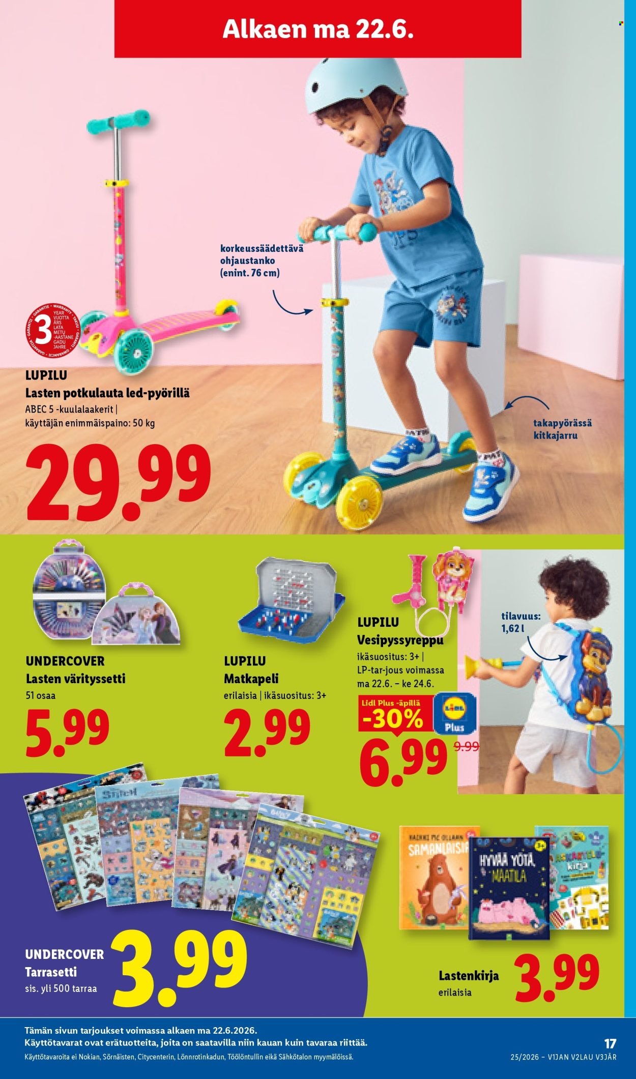 LIDL tarjoukset - Alkaen KE 17.6.2026