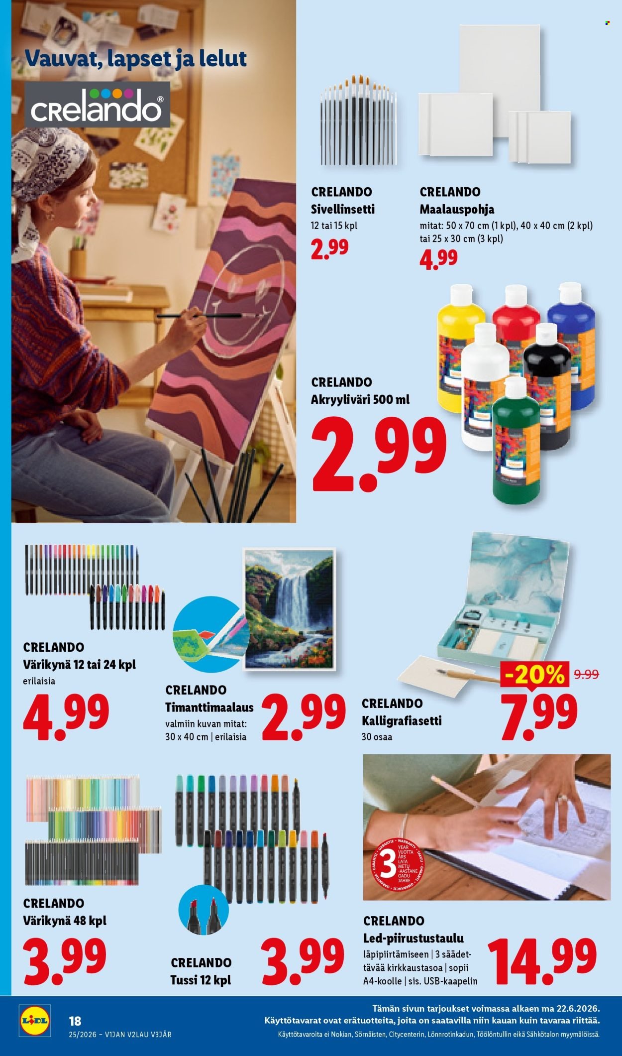 LIDL tarjoukset - Alkaen KE 17.6.2026