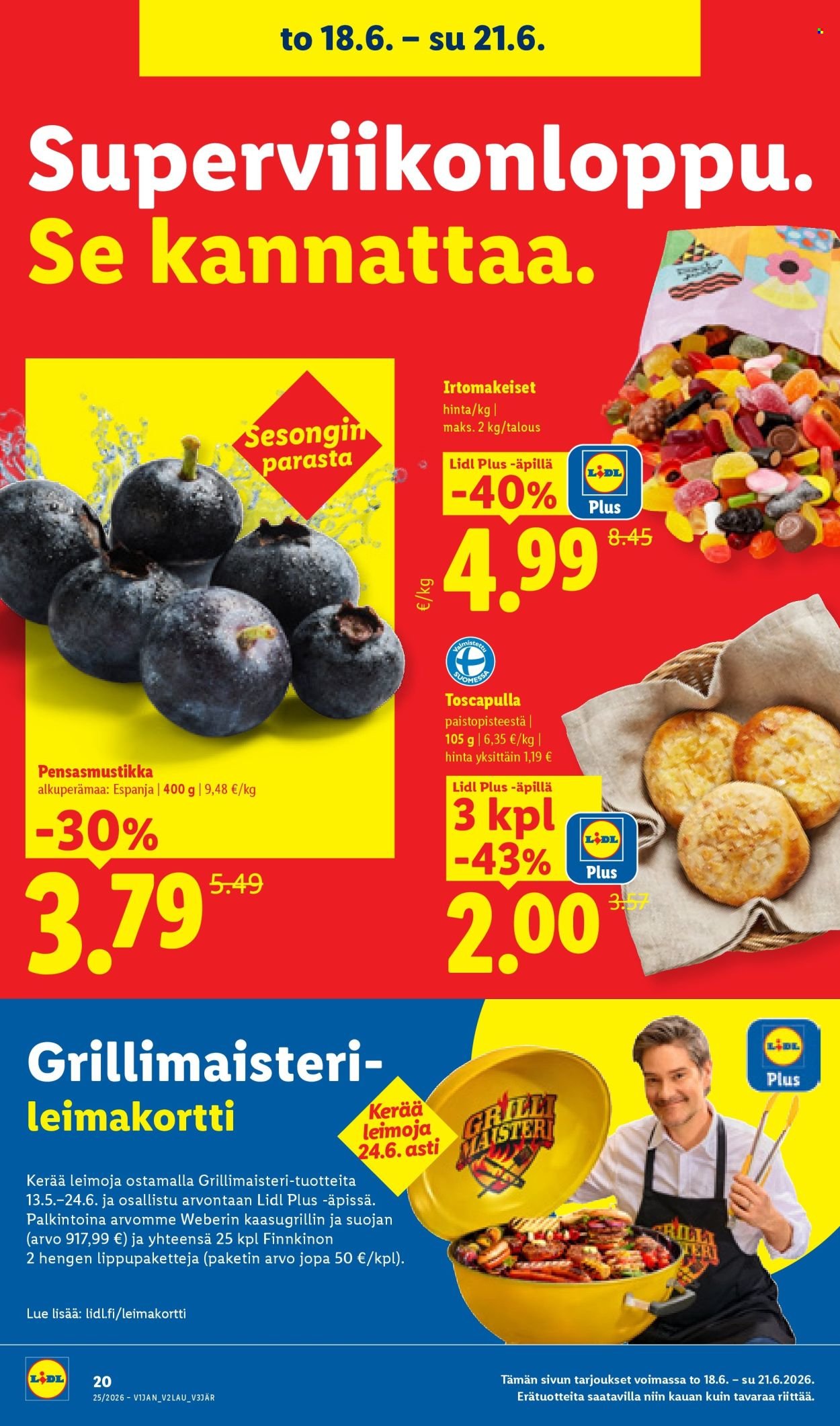 LIDL tarjoukset - Alkaen KE 17.6.2026