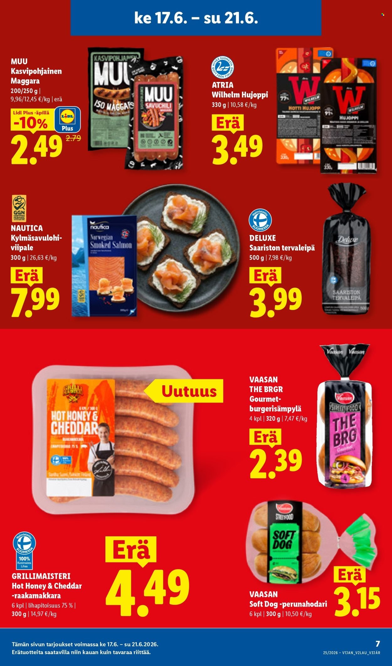 LIDL tarjoukset - Alkaen KE 17.6.2026