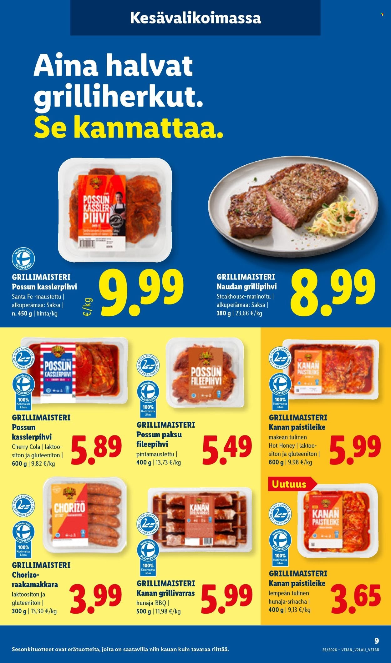 LIDL tarjoukset - Alkaen KE 17.6.2026