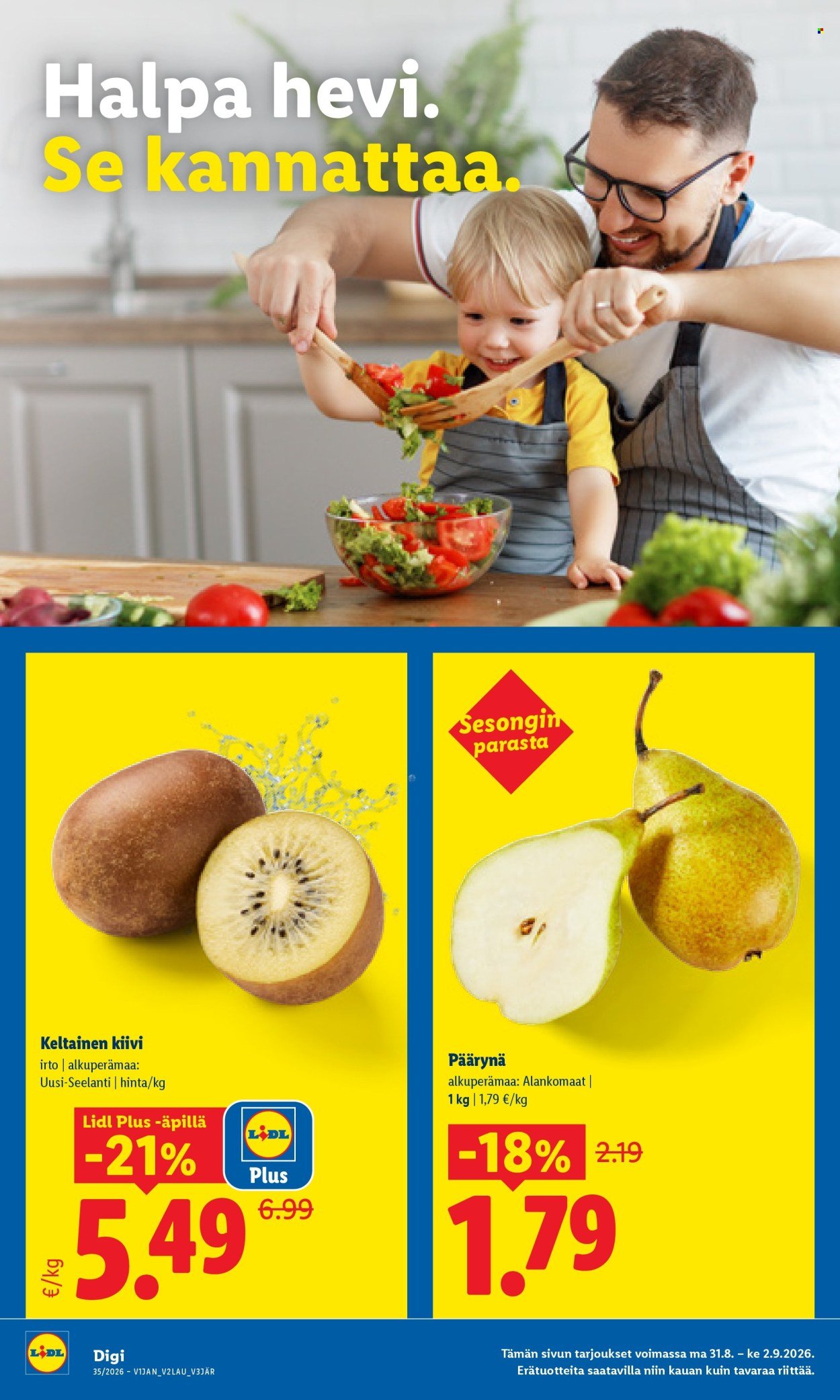 LIDL tarjoukset - Alkaen MA 31.8.2026